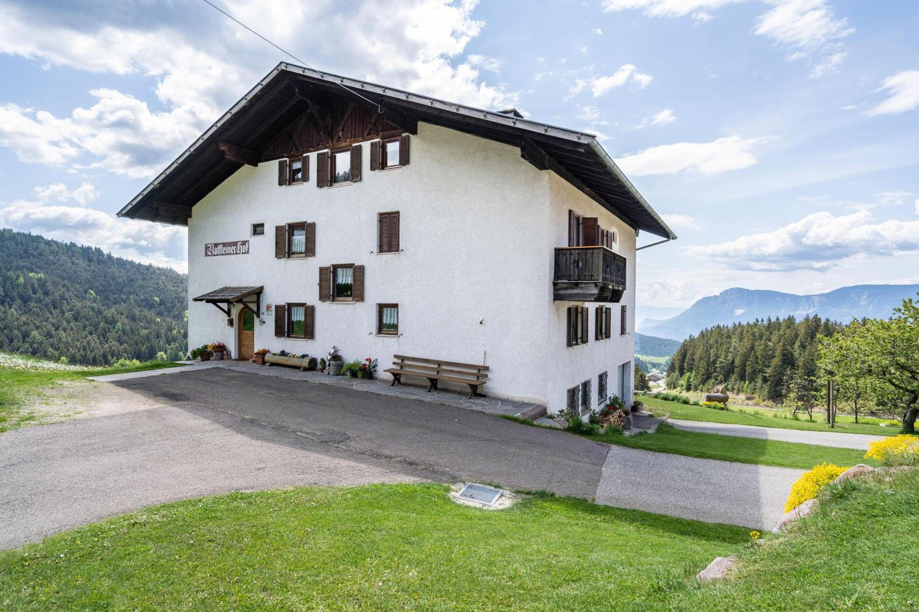 Rotsteinhof Apartement Bergblick