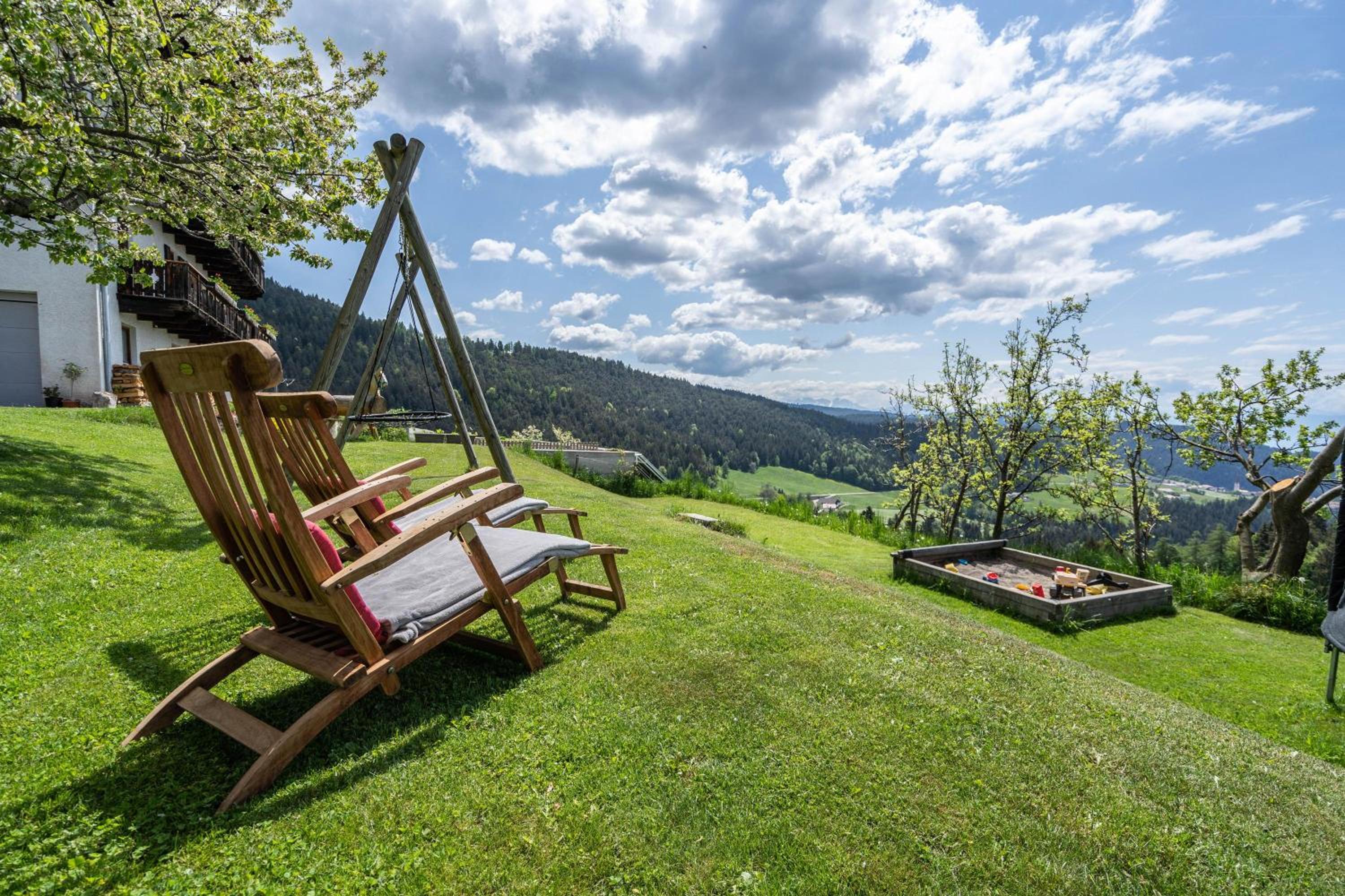 Rotsteinhof Apartement Bergblick