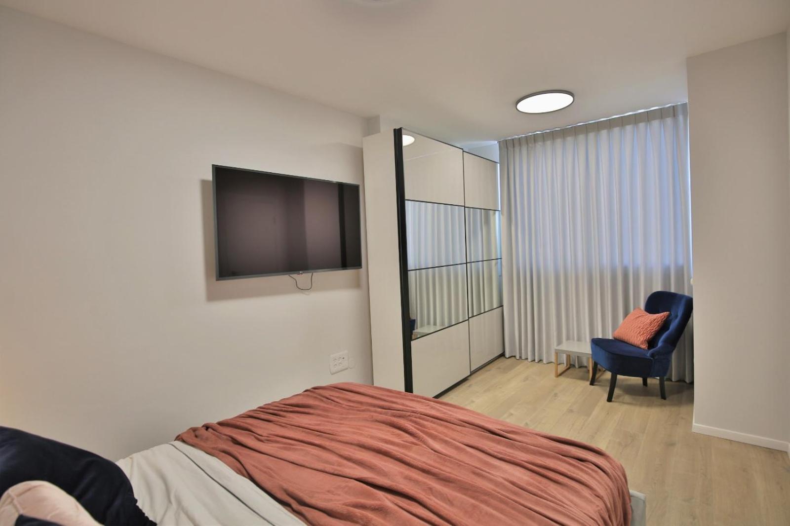 Cozy and stylish 1-bedroom apartment view 2