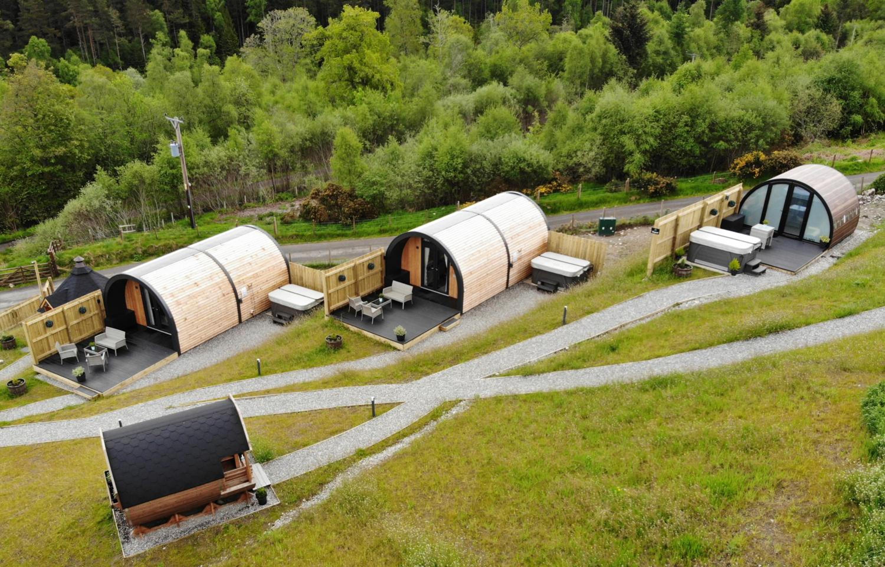Highland Premier Glamping Pods view 2