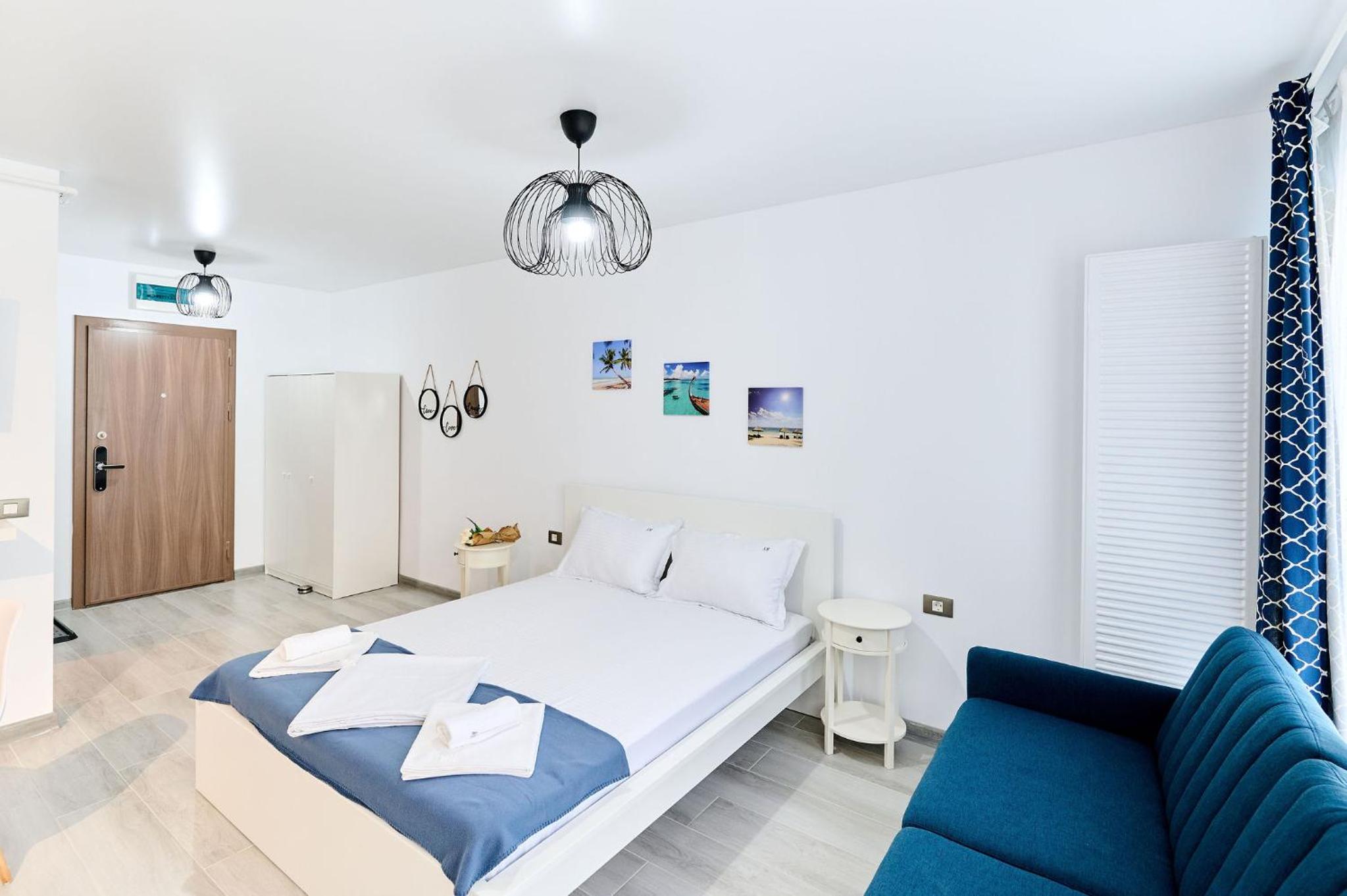 Studioul de la mare Nord10 -free pool & playground view 5