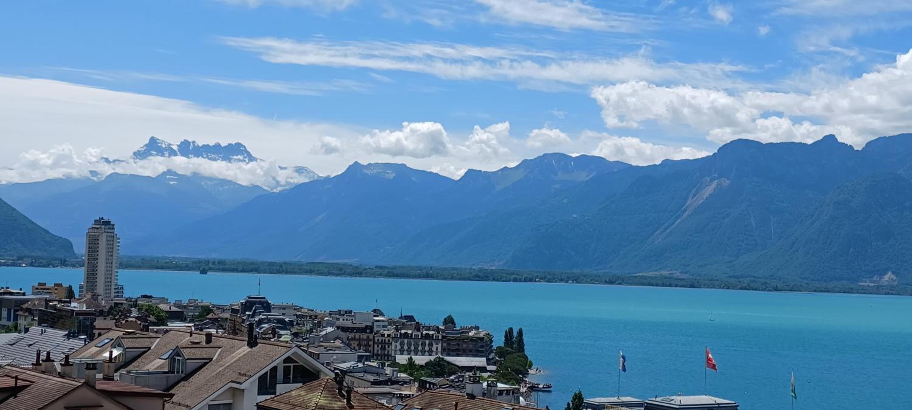 La plus belle vue du lac Léman