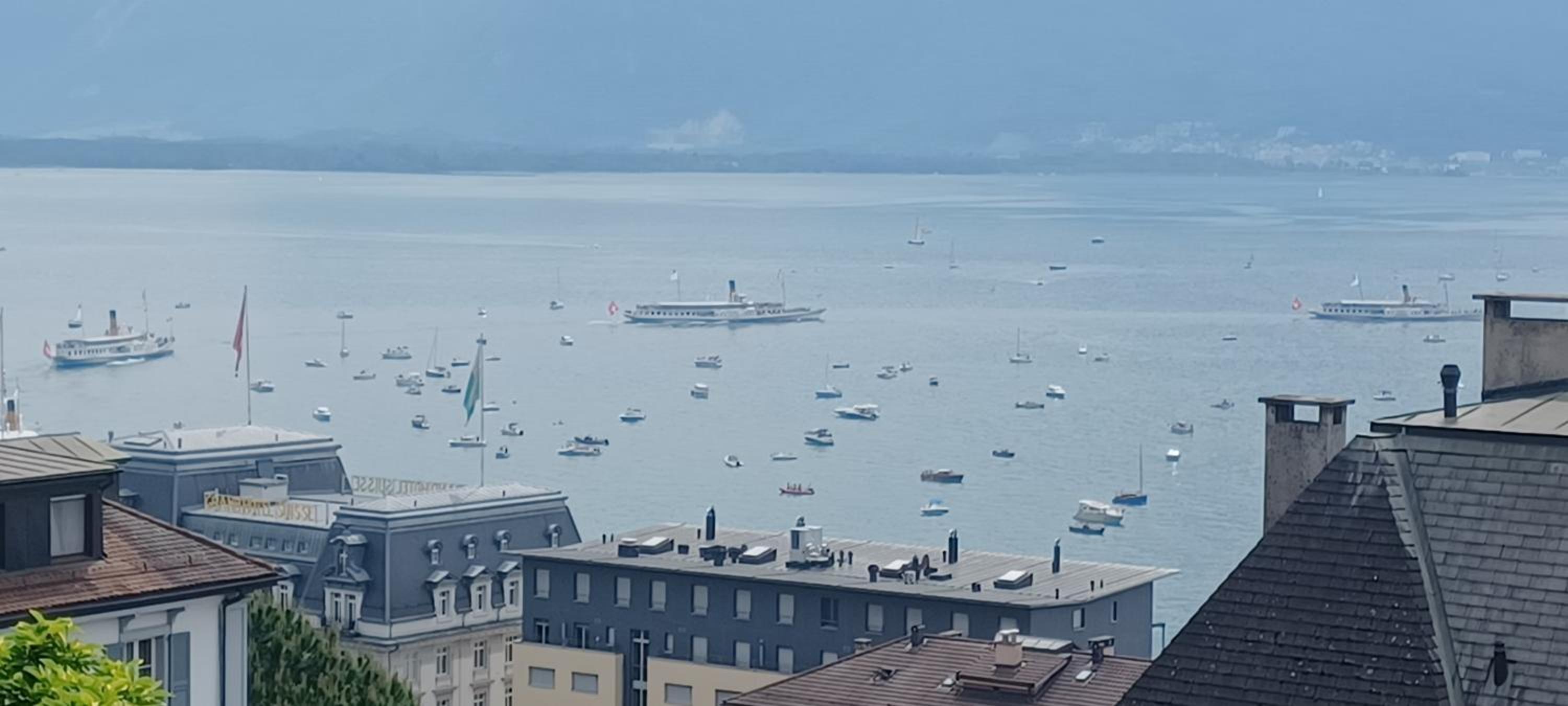 La plus belle vue du lac Léman
