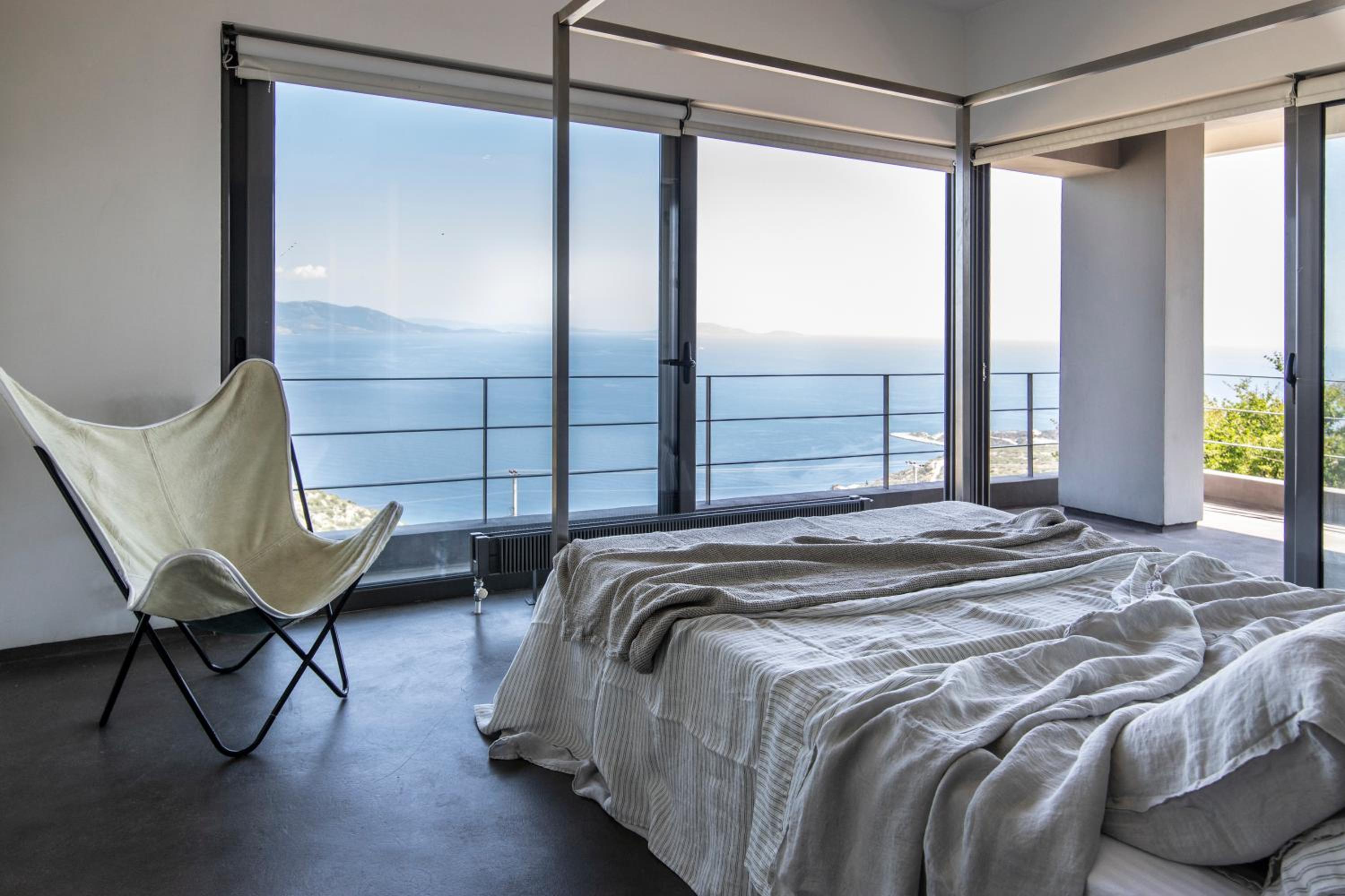 Seaview Villa Schinias view 2