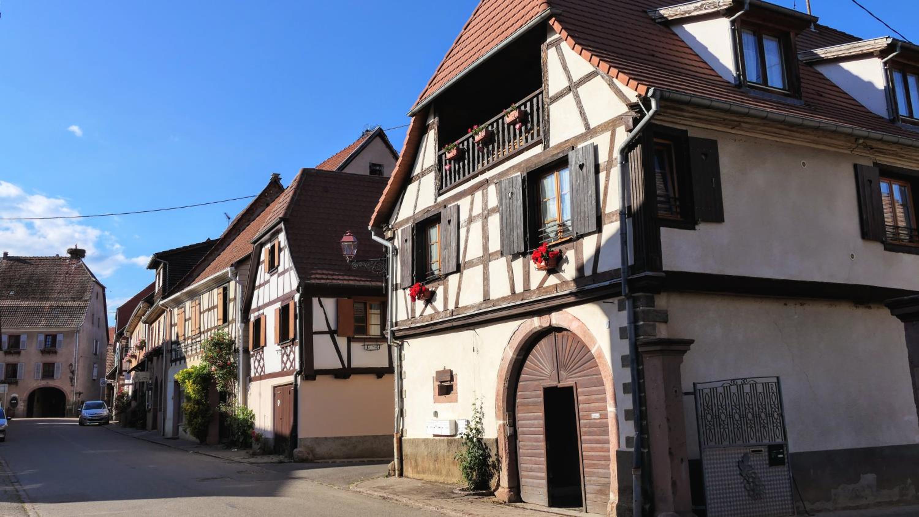 Un balcon sur les toits
