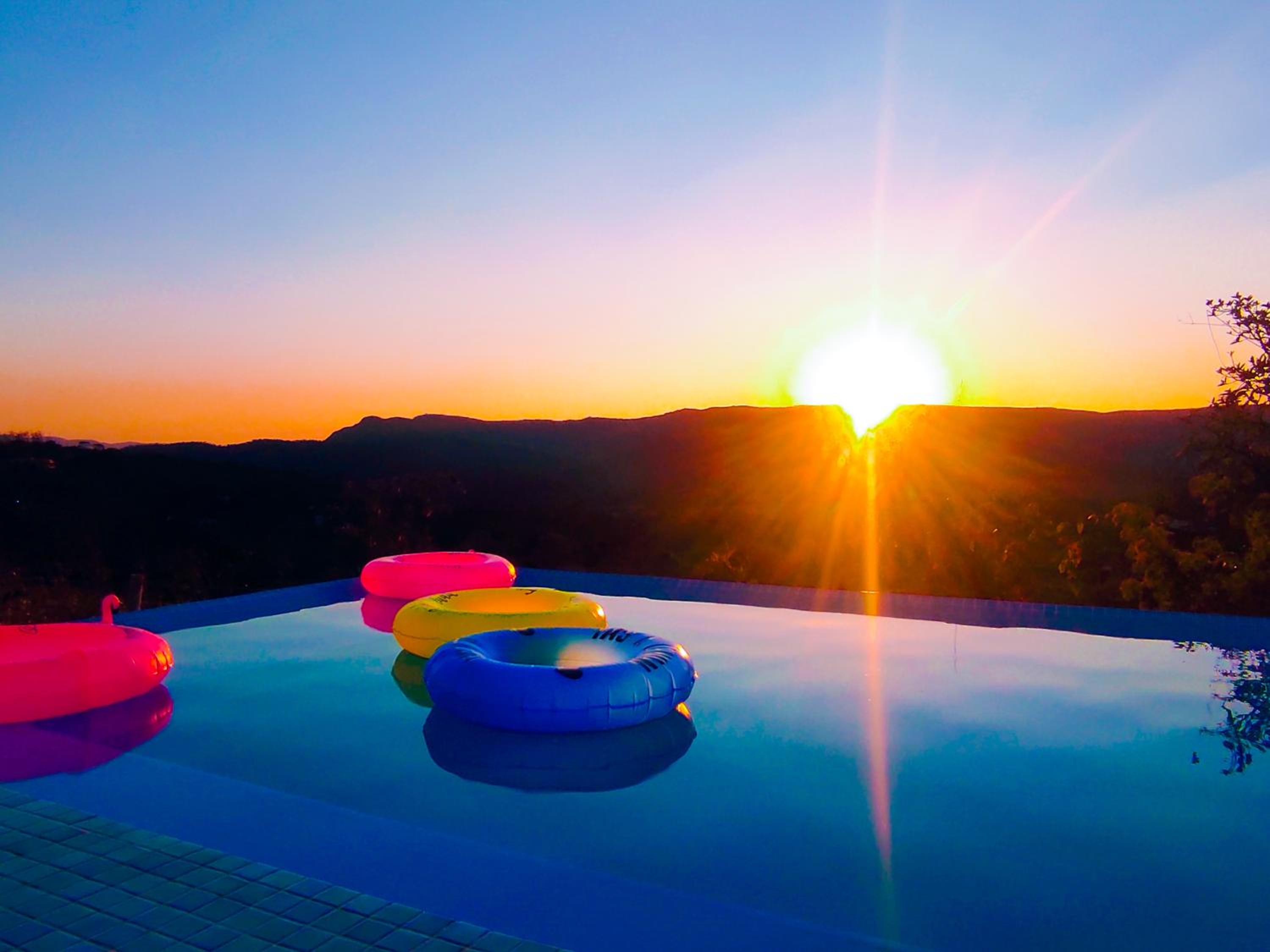 Casa de Maitreya - piscina, ar condicionado