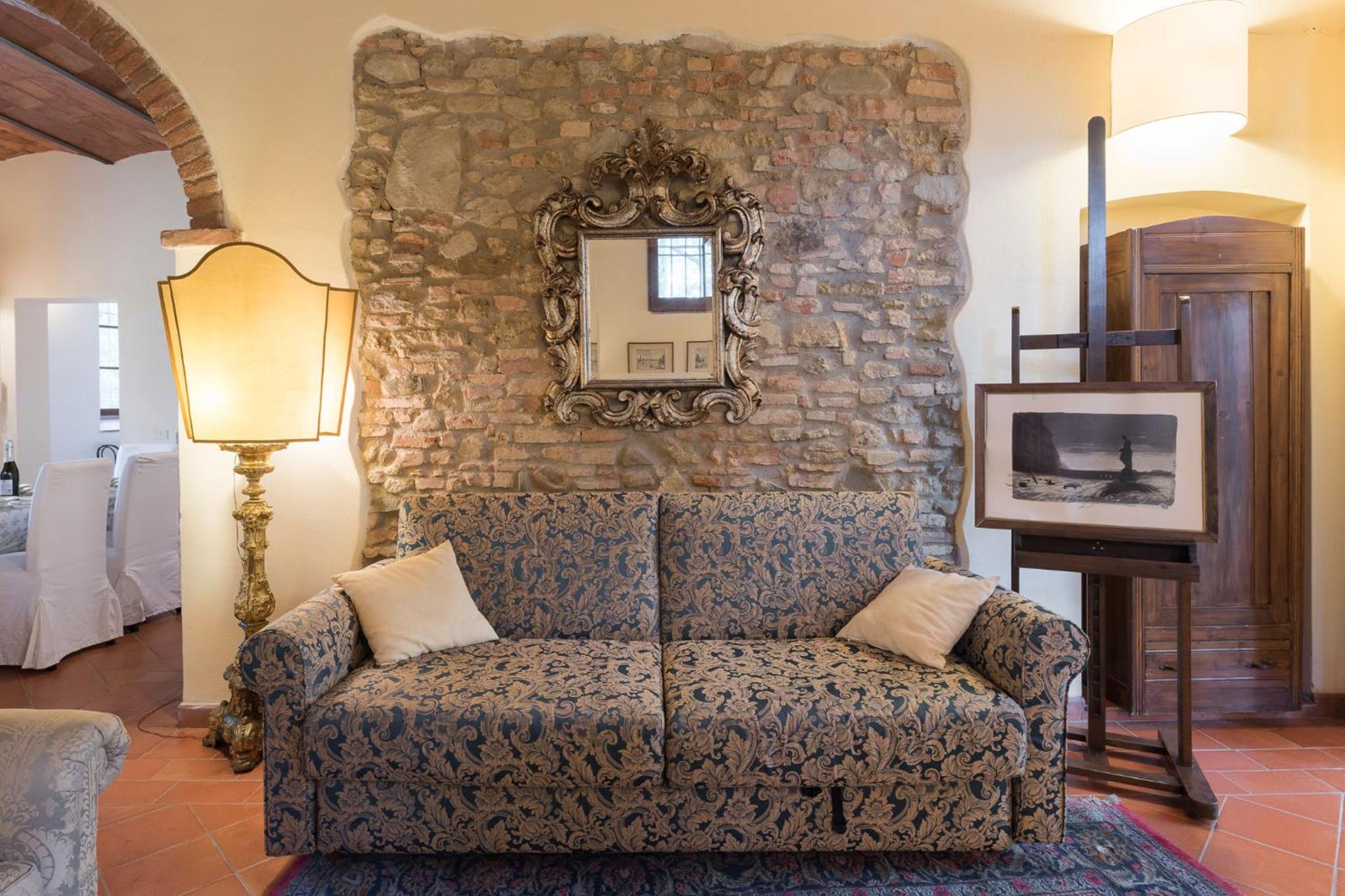 La Ginestra di Valerio - Chianti villa with large Pool & Wifi view 3