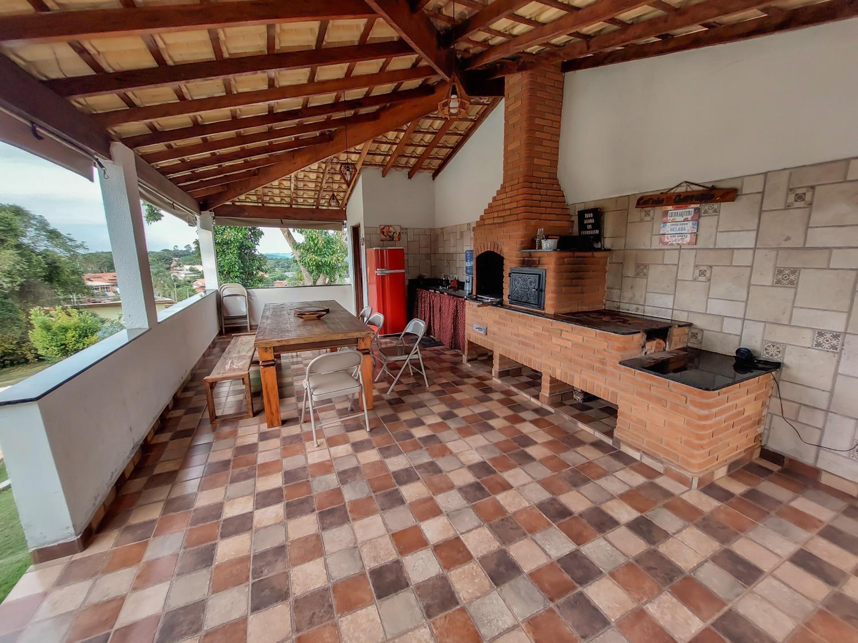 Piscina Climatizada - Chácara em Condominio