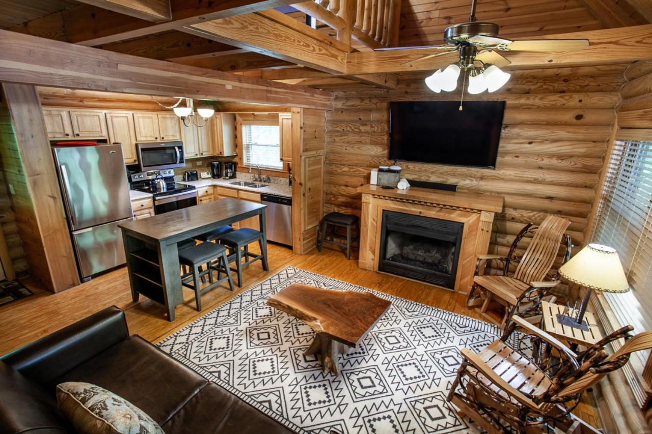 The Alpenhaus Hot Tub Game Room and Fireplace