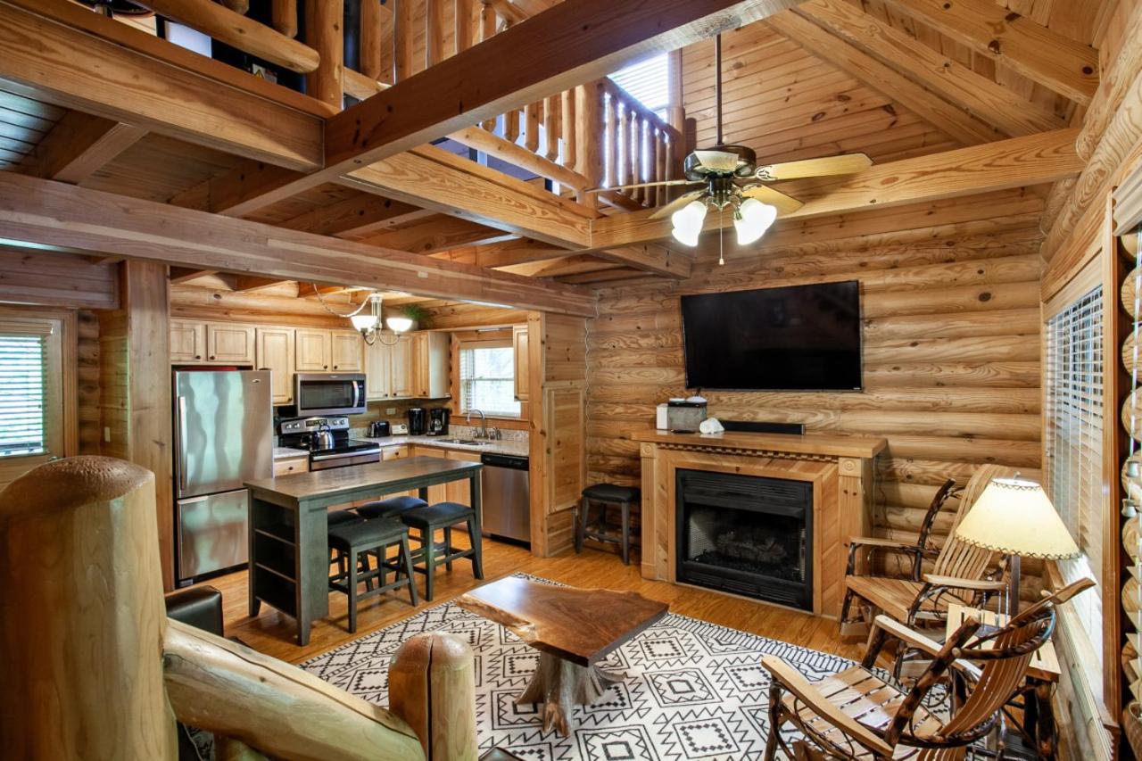 The Alpenhaus Hot Tub Game Room and Fireplace