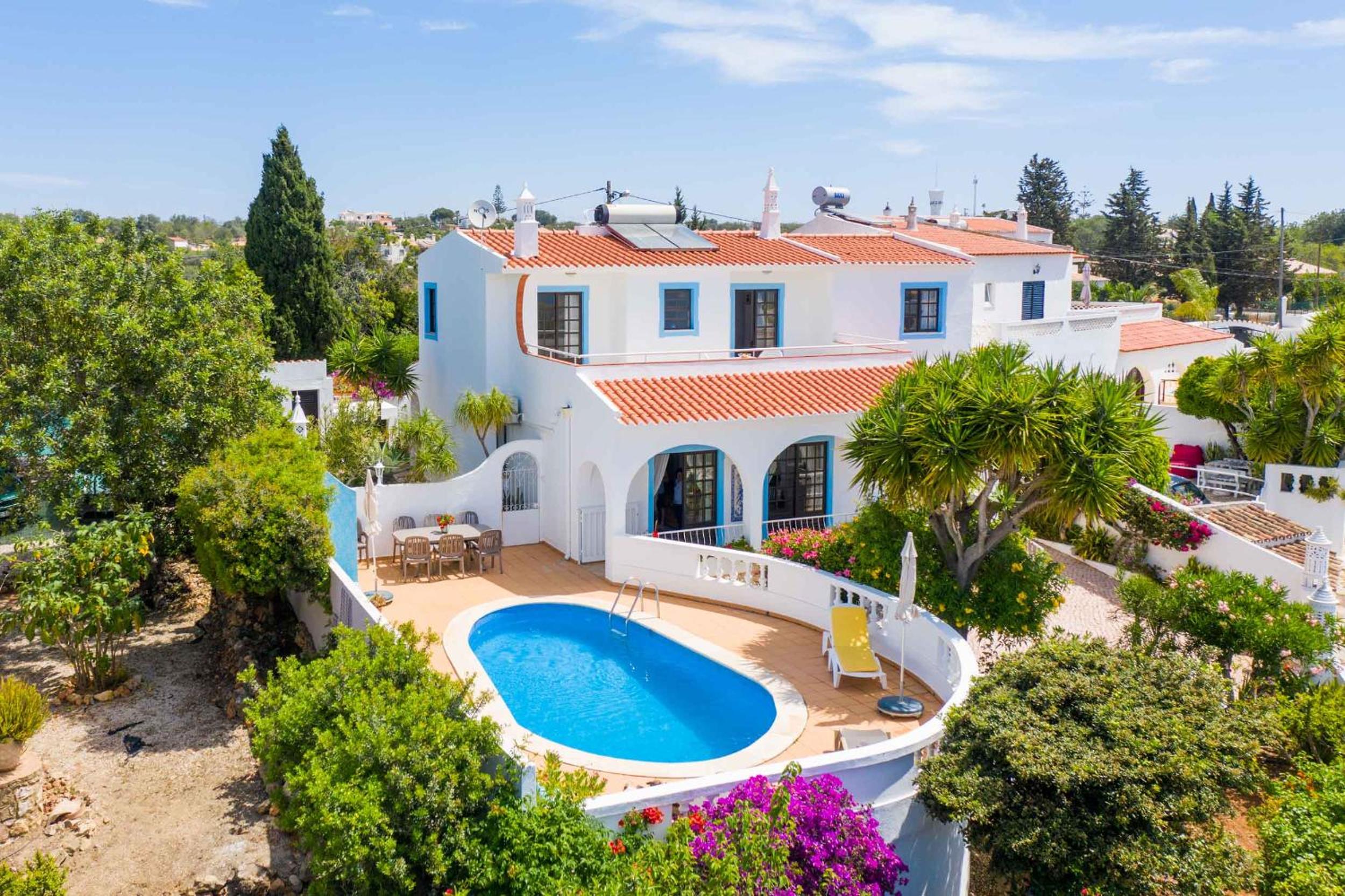Sea Views, private Pool, Ac, Wifi, Casa Feliz