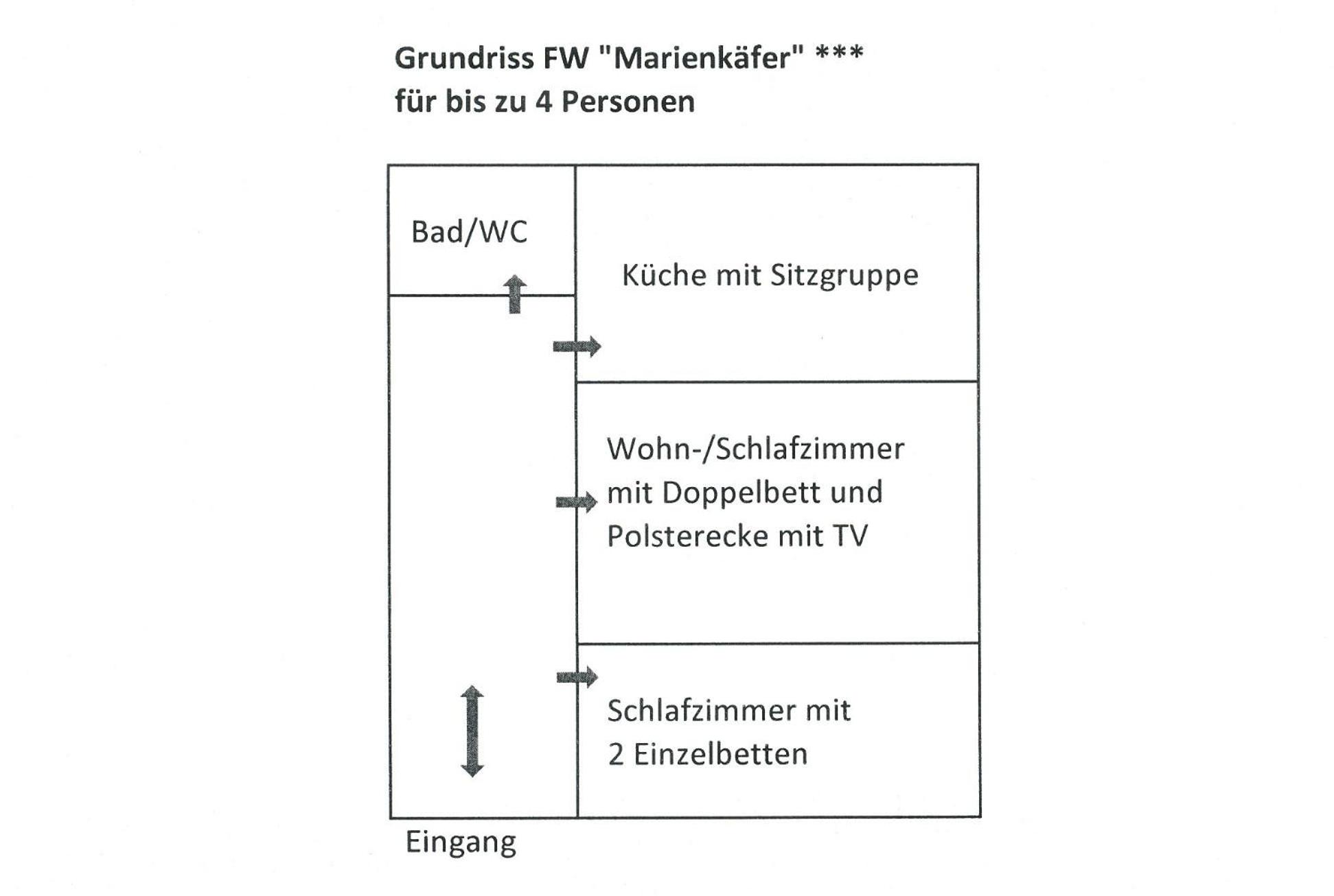 Ferienwohnung Marienkäfer view 3
