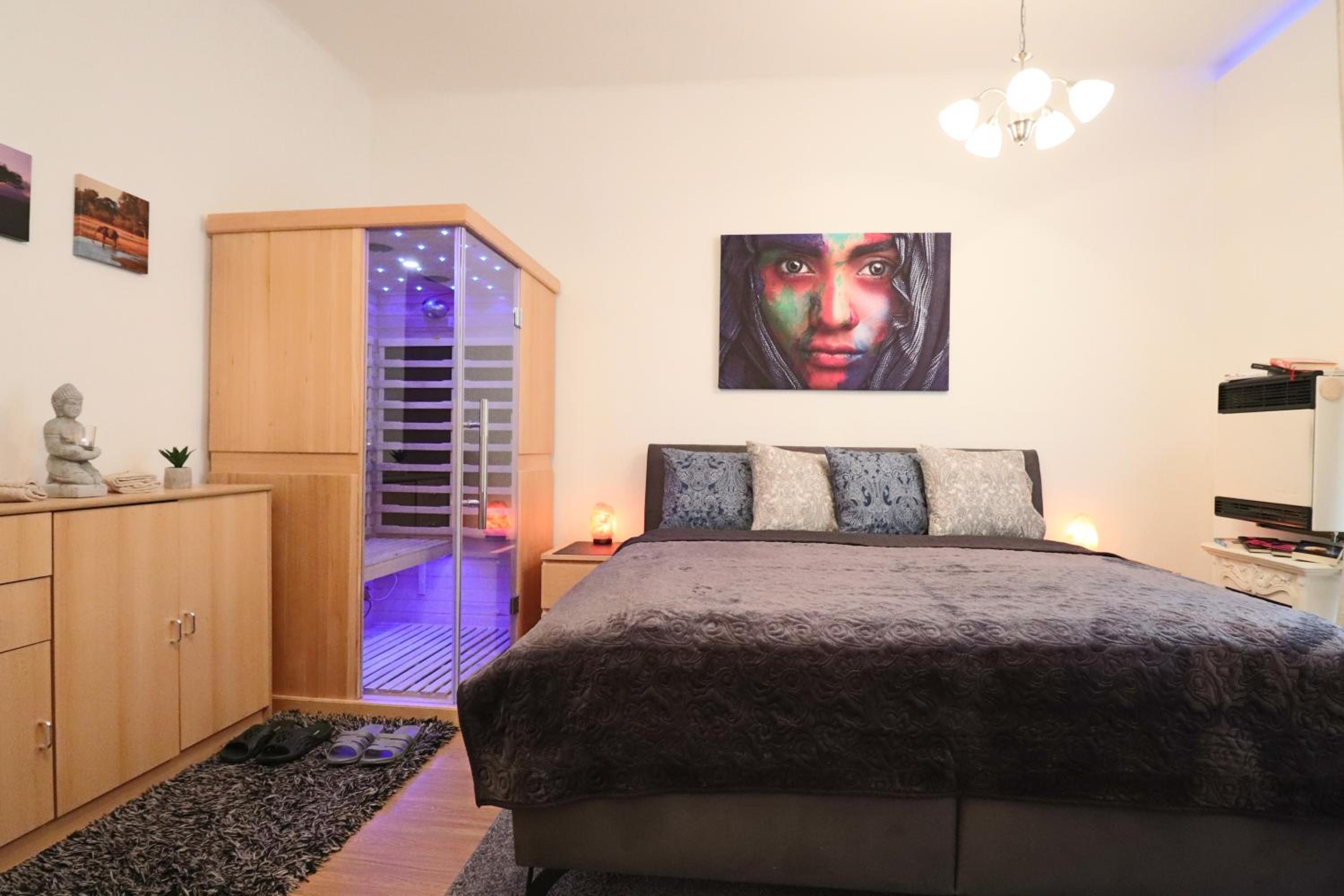 Apartment Relax Strašnice: with Private infra-sauna !