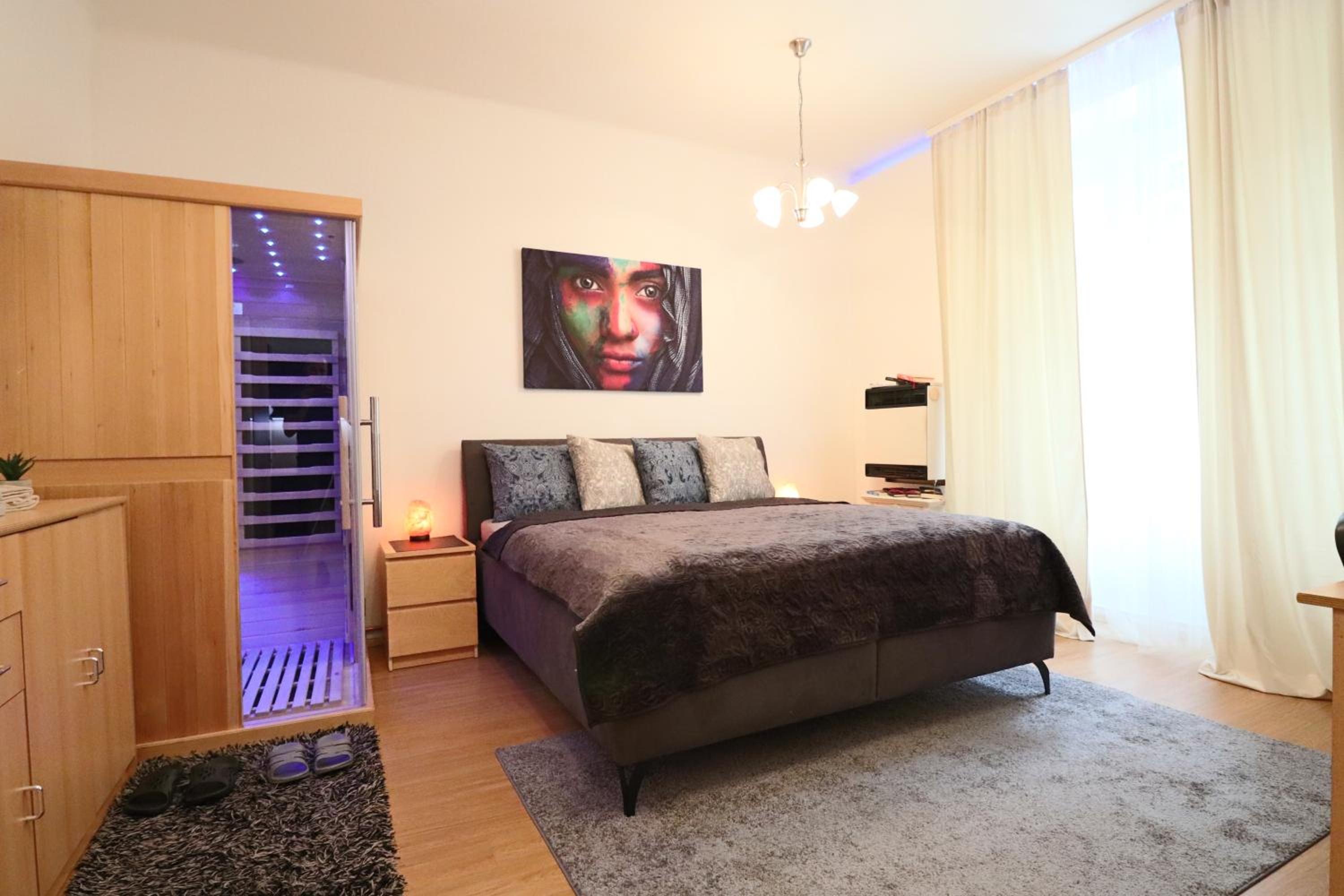 Apartment Relax Strašnice: with Private infra-sauna !