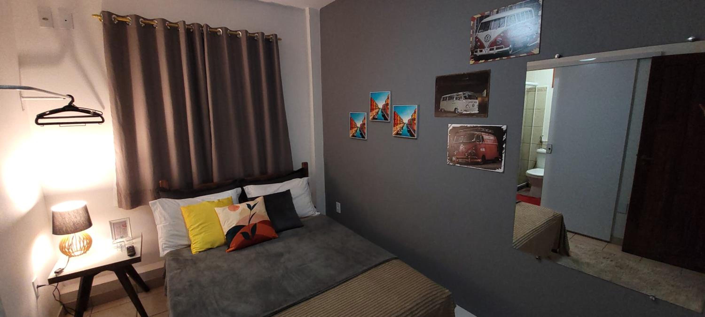 Suite Flex ao lado da praca central