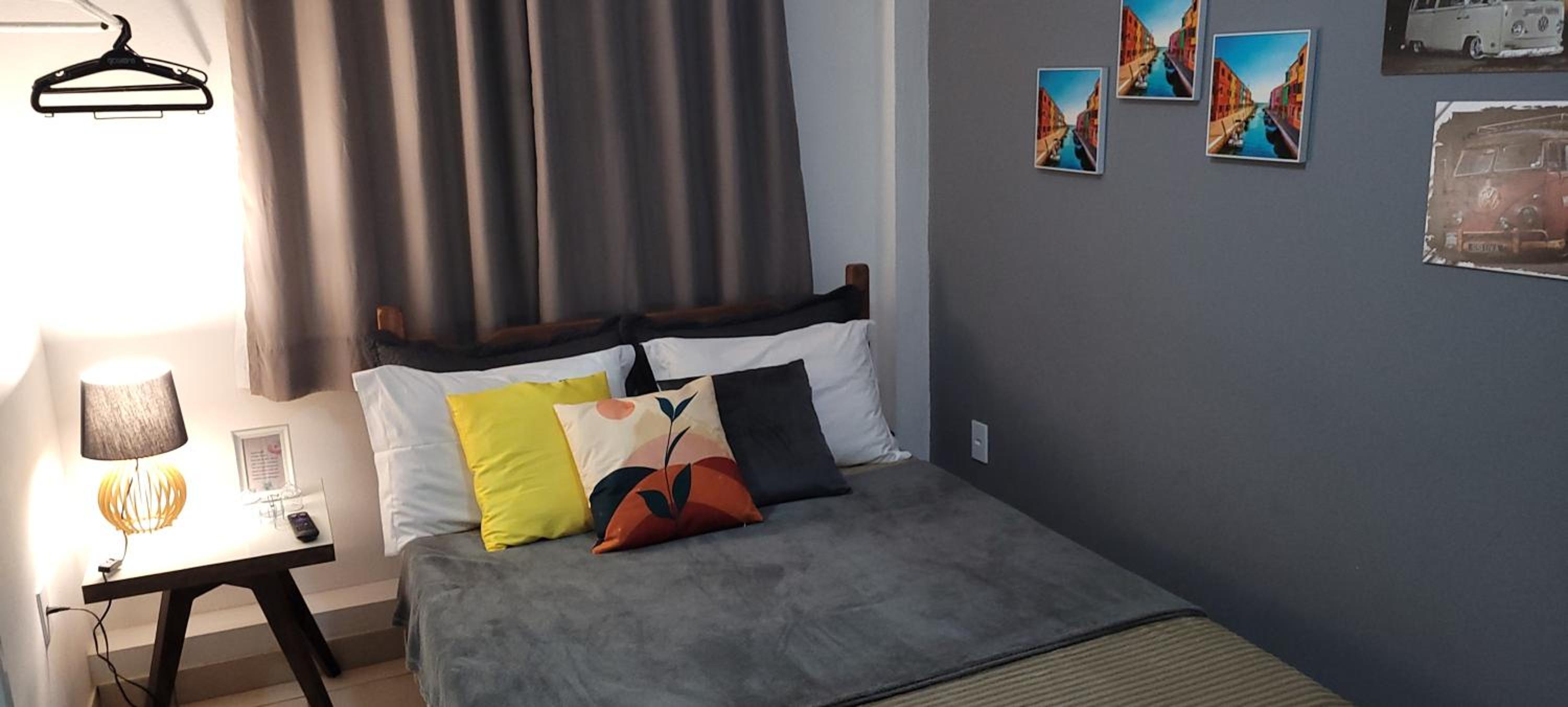 Suite Flex ao lado da praca central