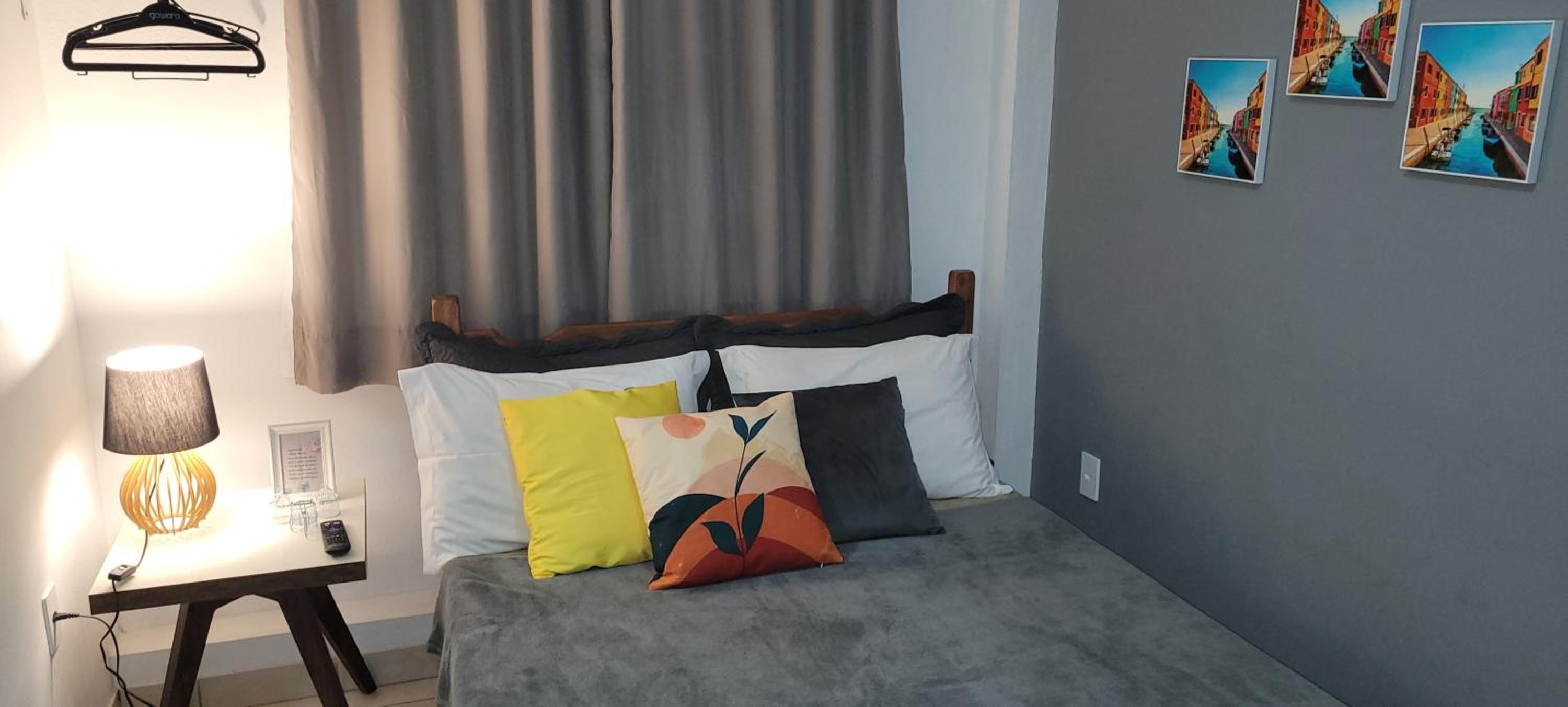 Suite Flex ao lado da praca central