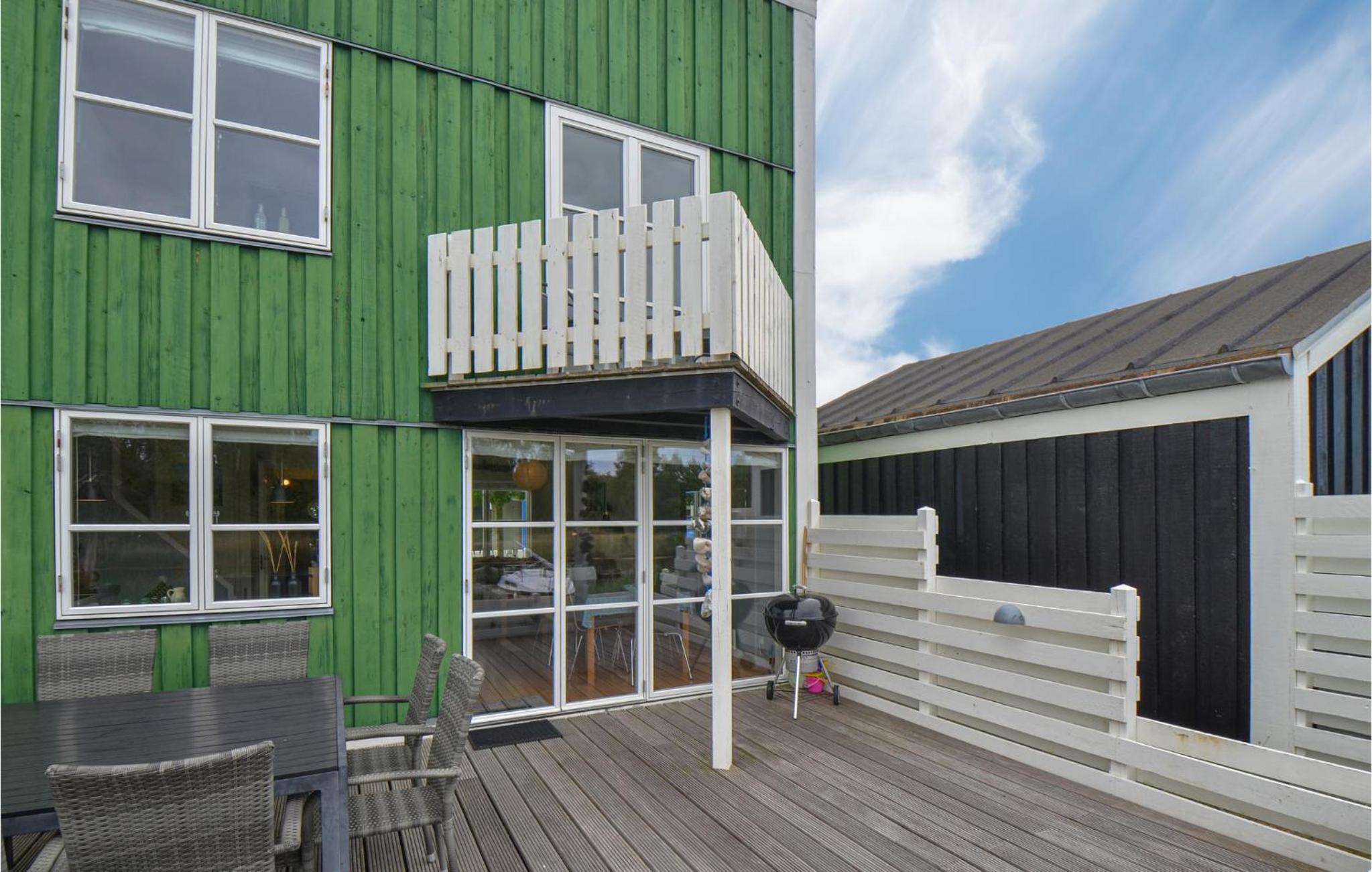 Beach Front Home In Ebeltoft With Kitchen