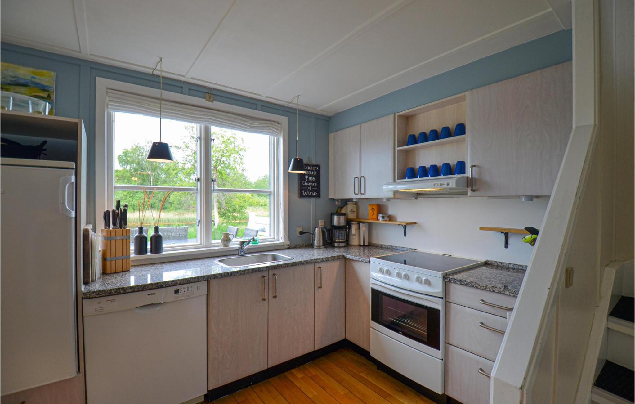 Beach Front Home In Ebeltoft With Kitchen