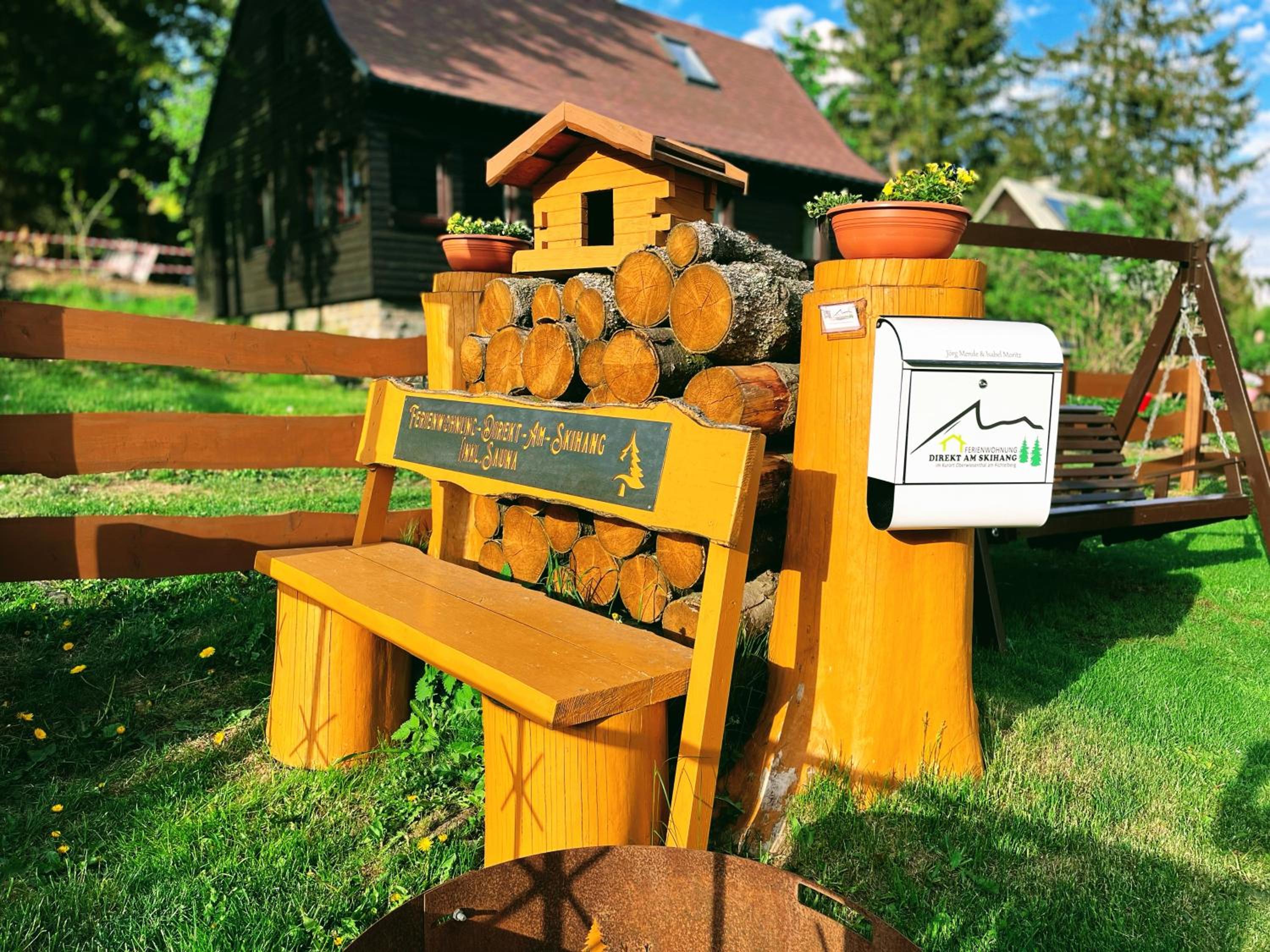 Ferienwohnung-direkt-am-Skihang mit Sauna