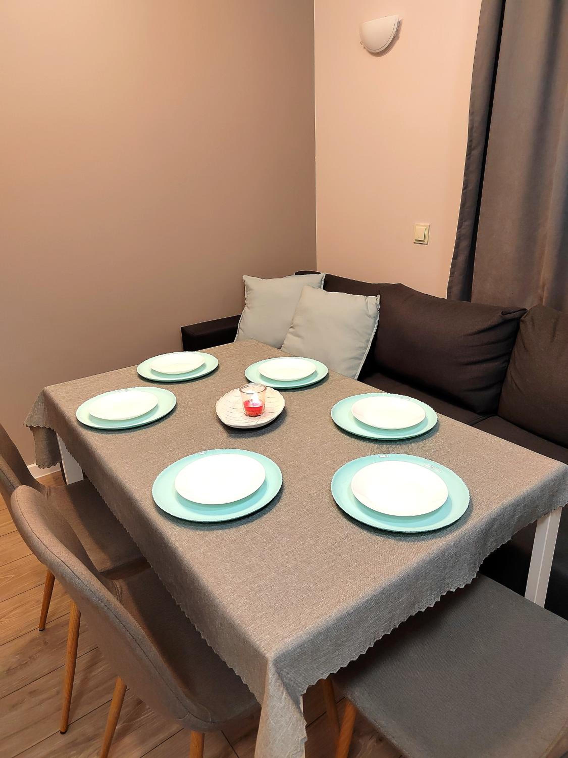 Apartment with private yard and BBQ
