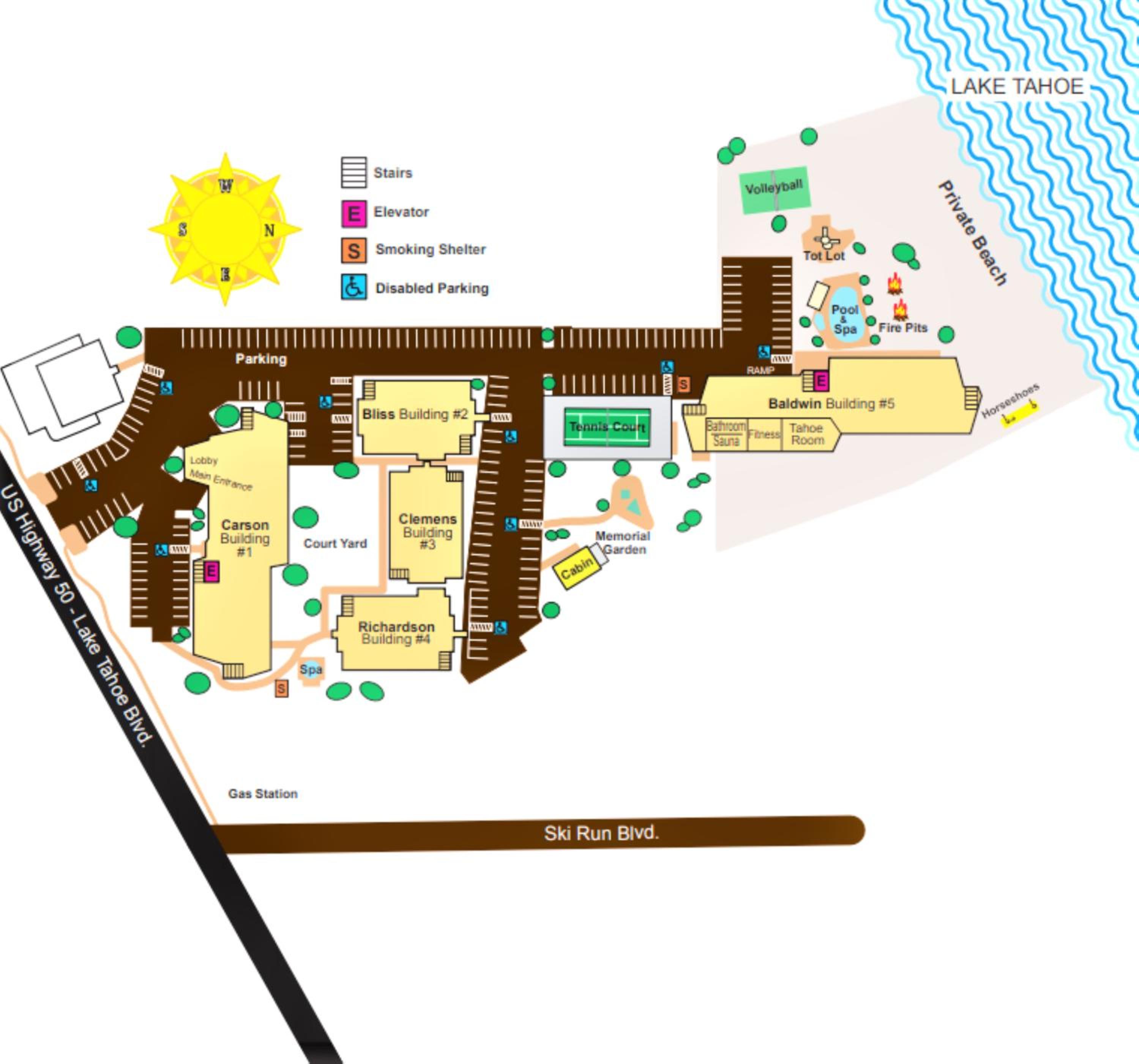 Lake Tahoe Vacations - The Tahoe Beach  Ski Club Owners Association - Property Image 6