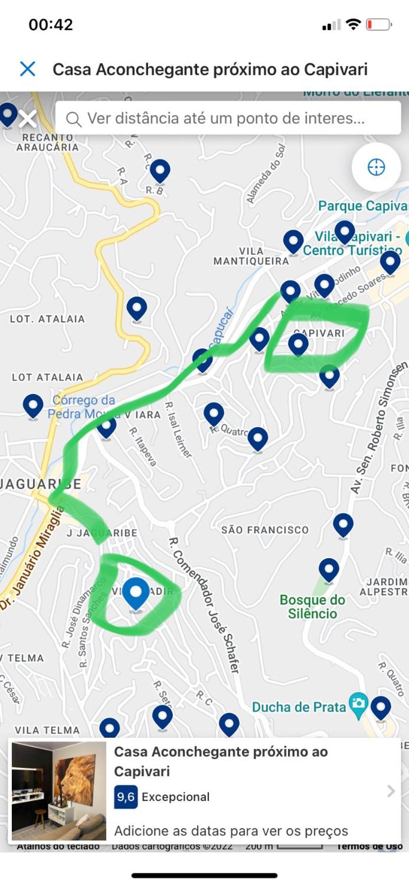 Casa Aconchegante próximo ao Capivari