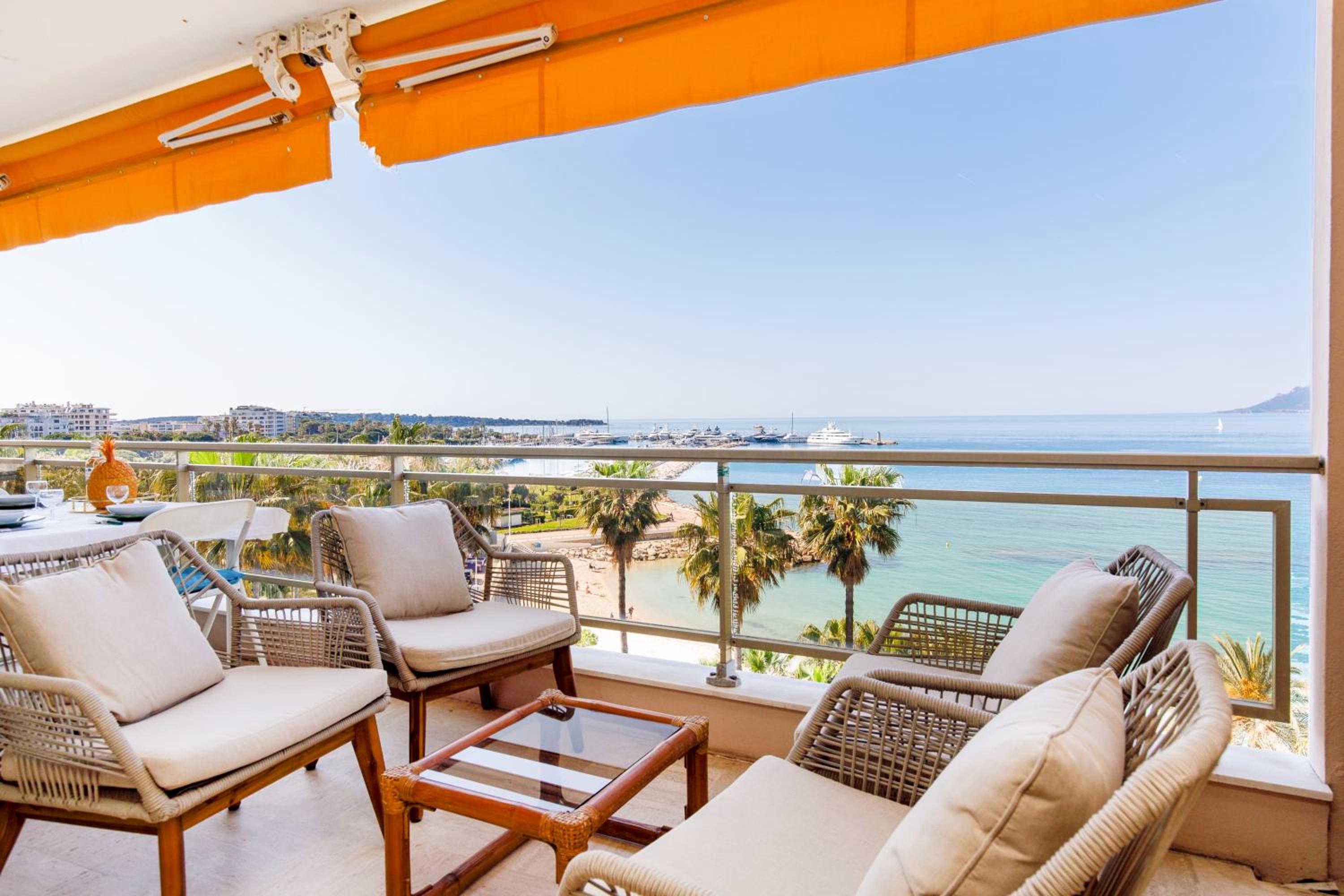 On la Croisette XXL 1 bedroom with amazing sea view photo 2