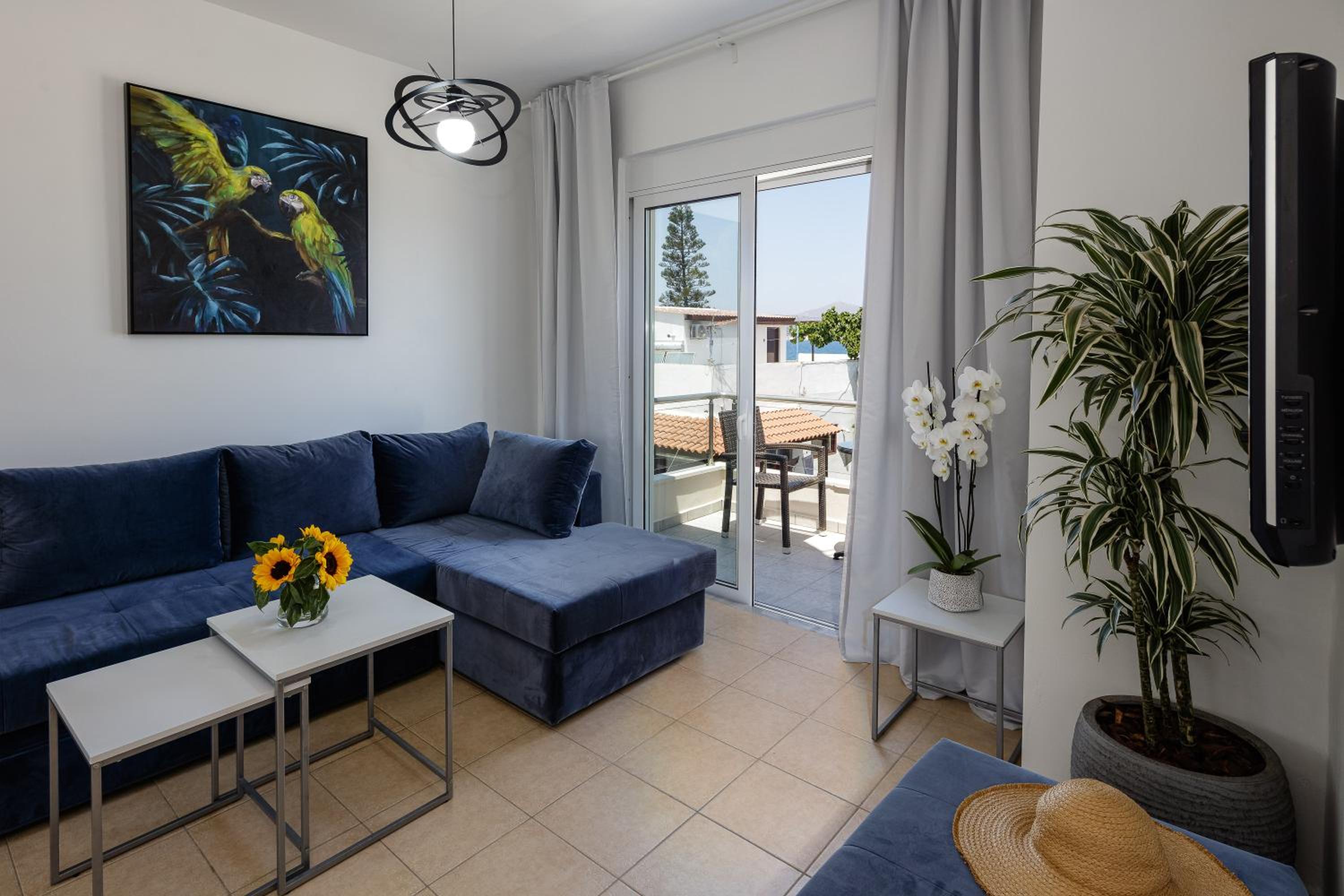 Adelphes Beachfront Apartment with direct connection to the beach view 5