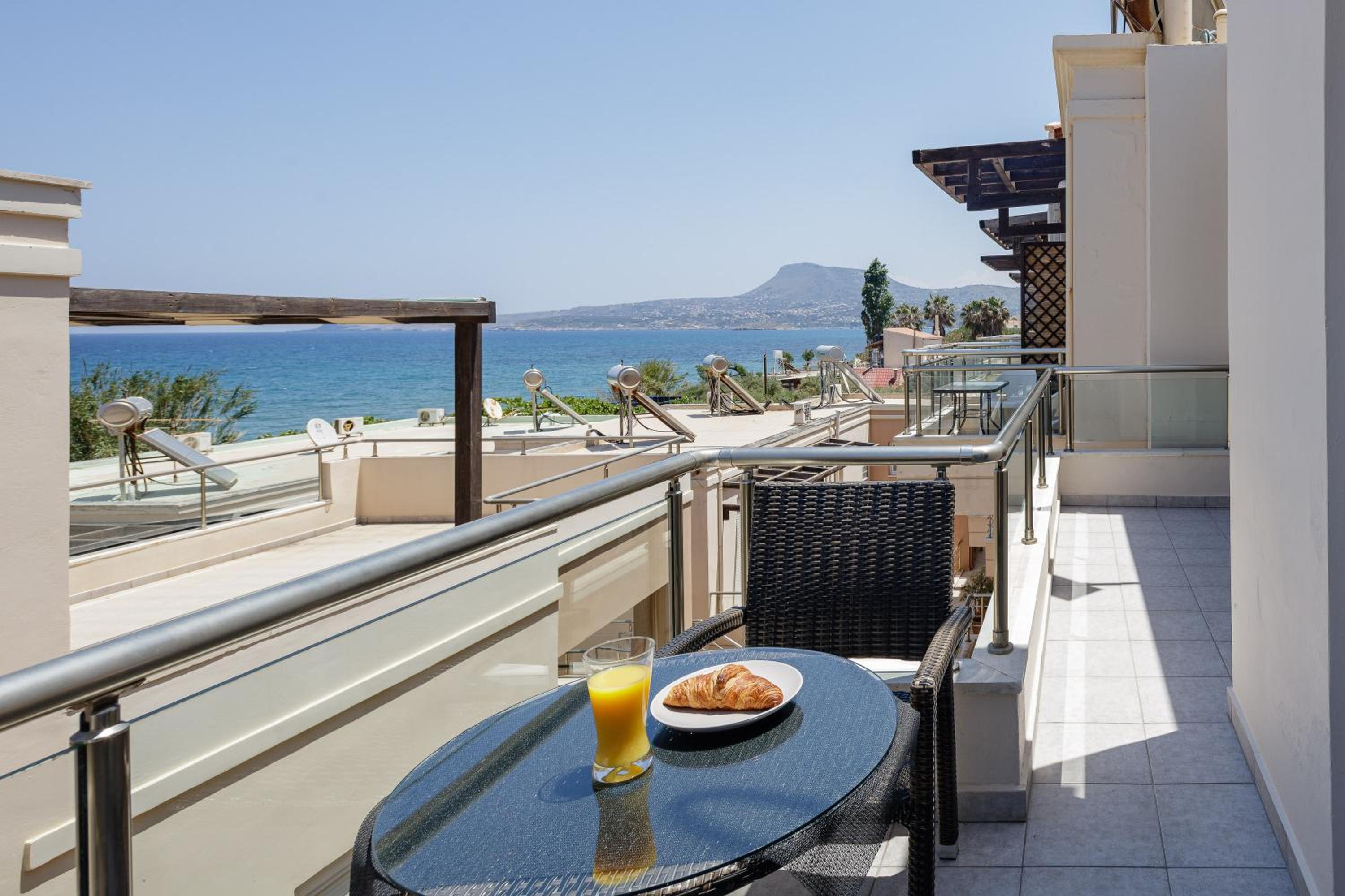 Adelphes Beachfront Apartment with direct connection to the beach view 4