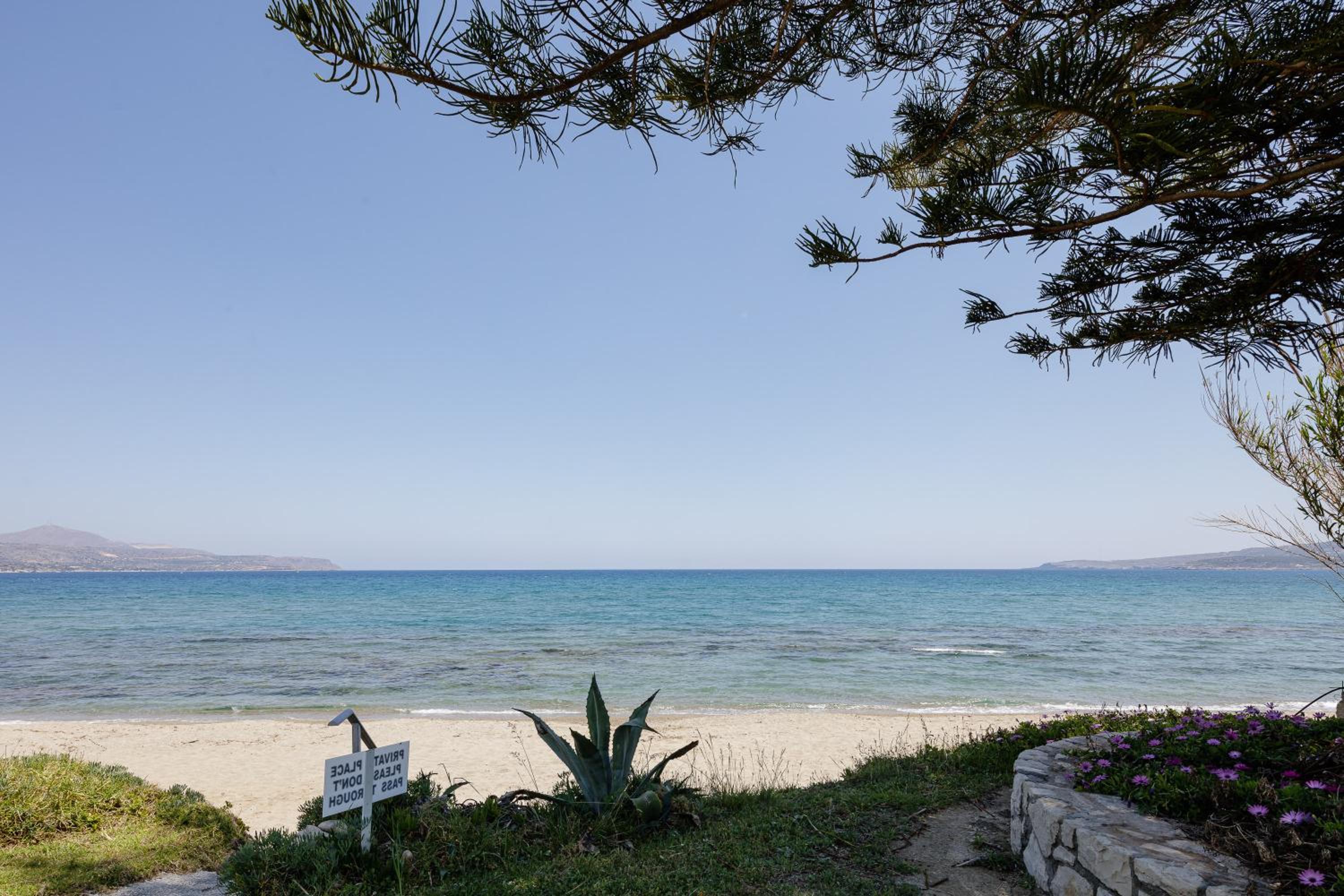 Adelphes Beachfront Apartment with direct connection to the beach view 3