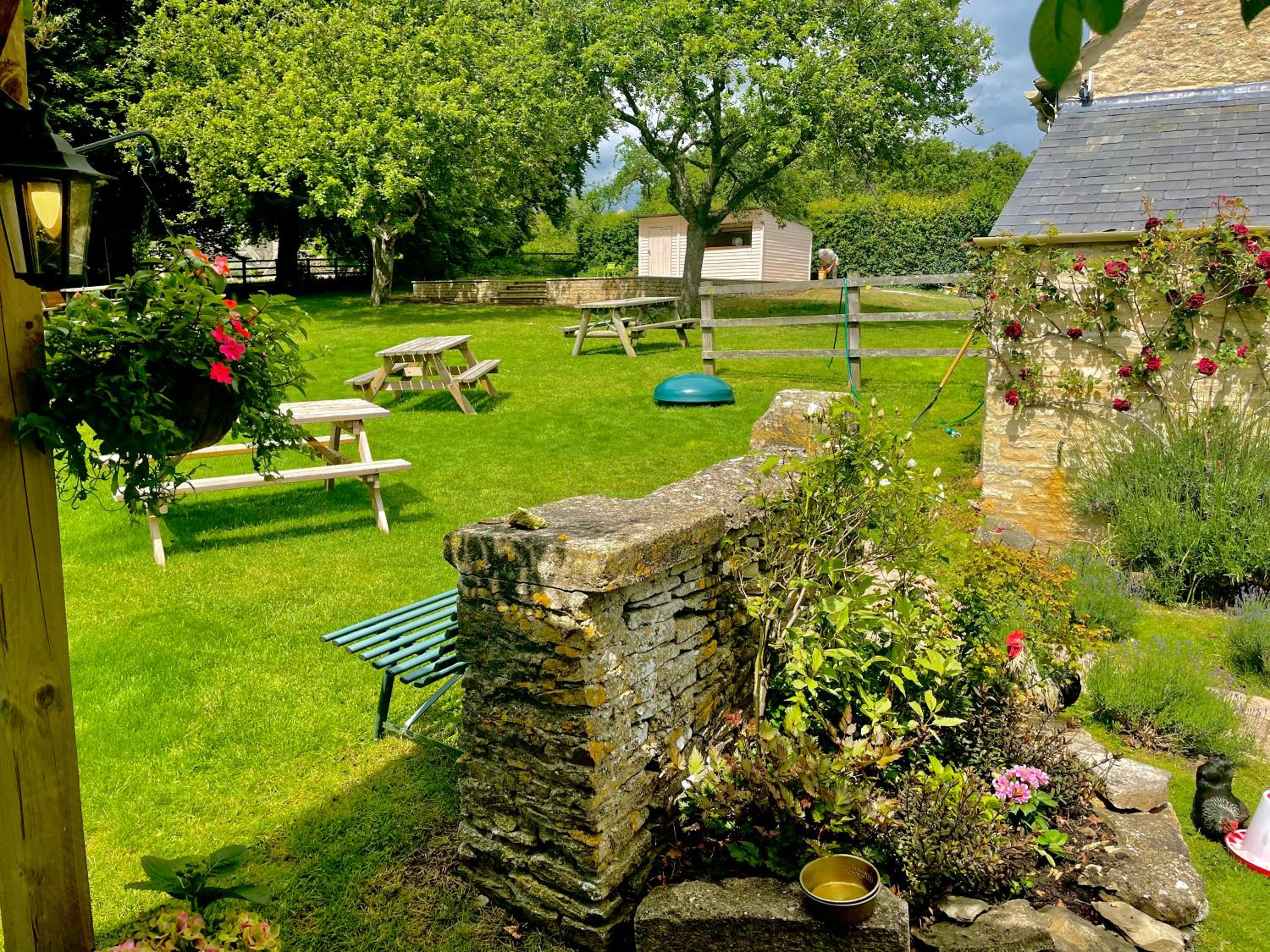 The Swan Inn Swinbrook view 2