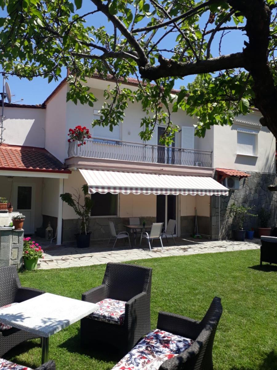 outdoor BBQ area