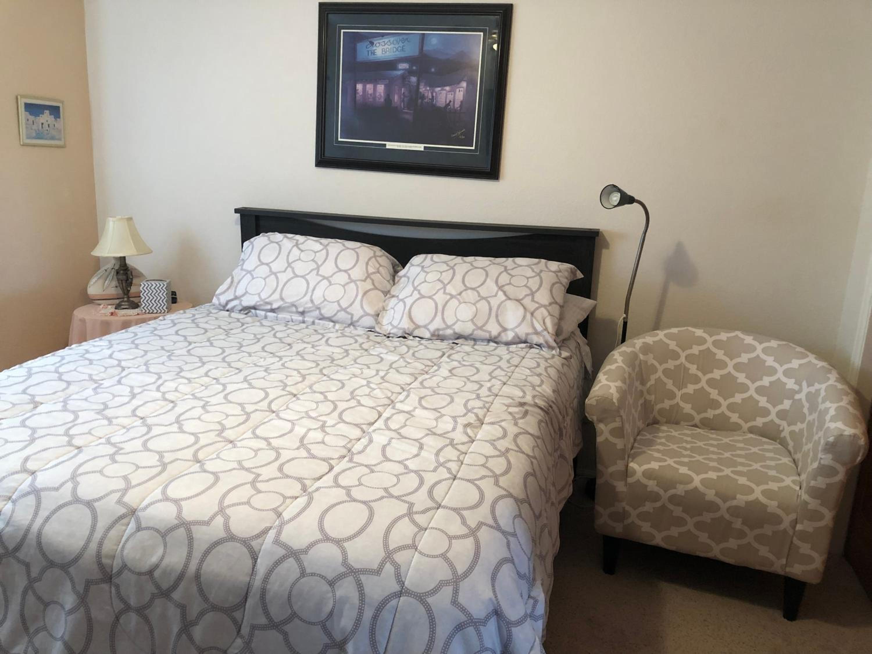 1 or 2 bedrooms with bath in our home at Indian Peaks golf course