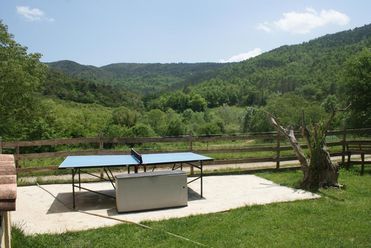outdoor BBQ area