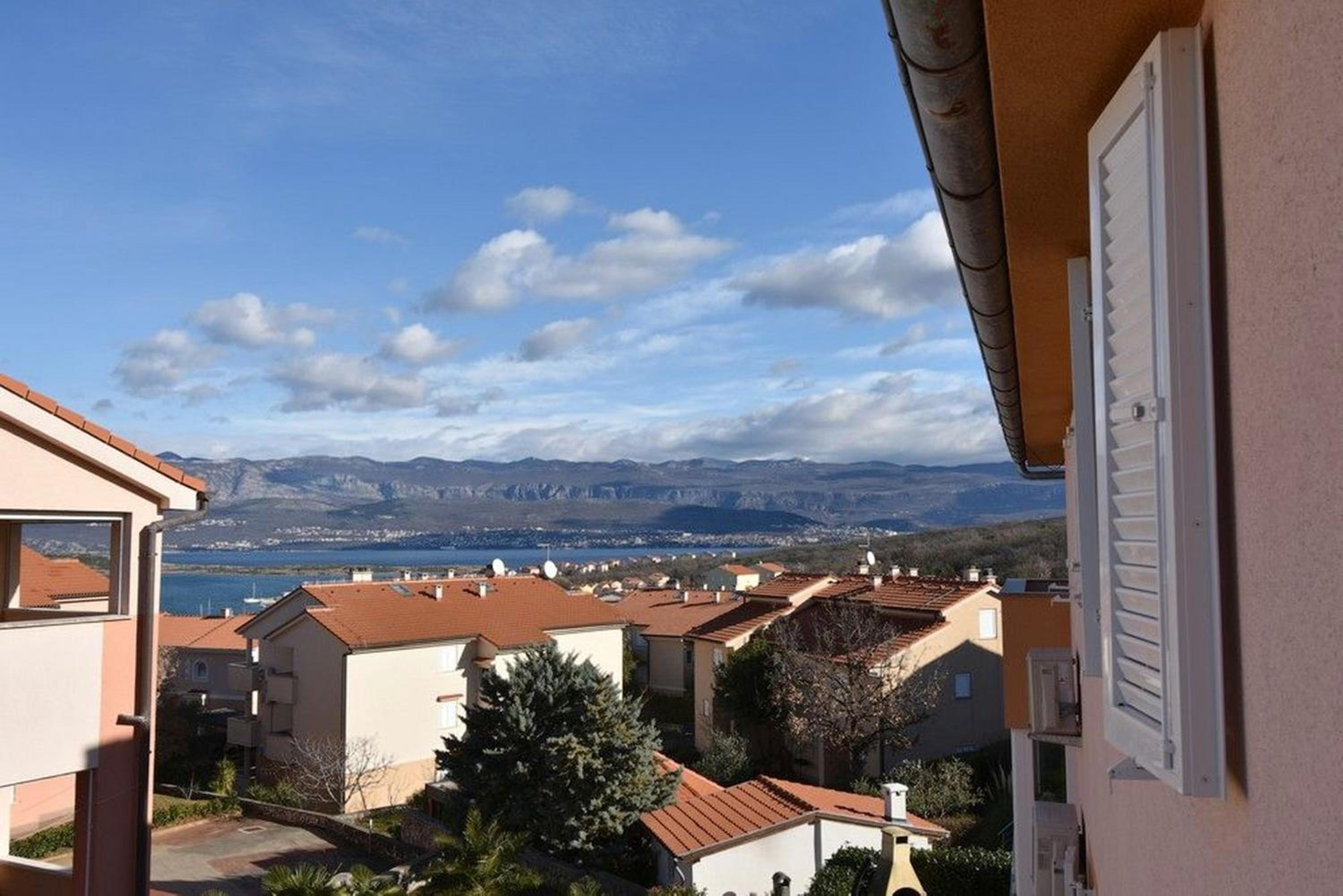 Apartment with sea View Klimno No 5 view 2