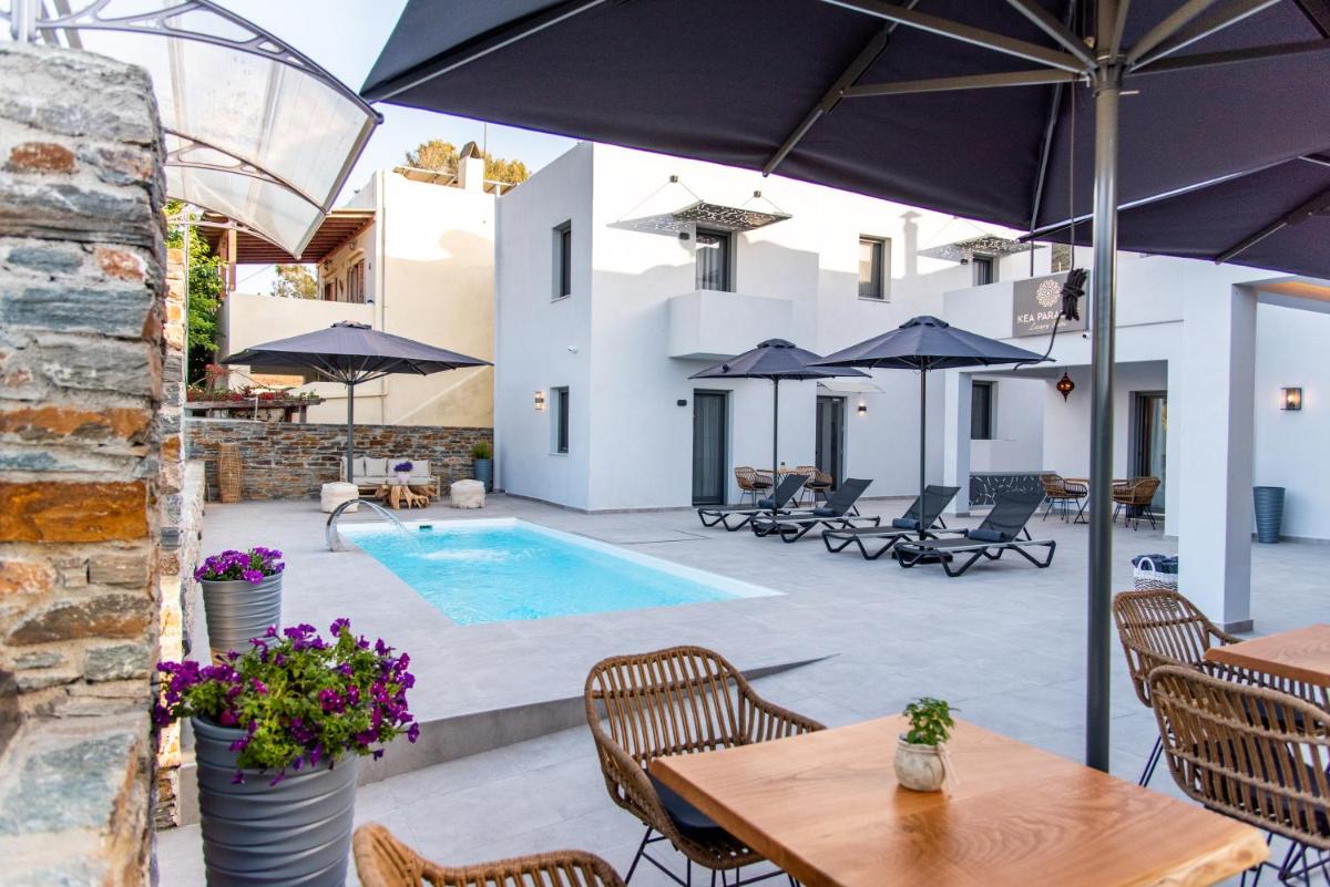 outdoor BBQ area
