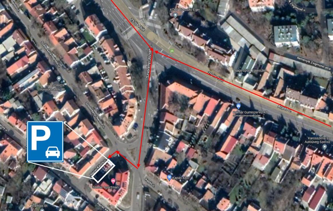 Szeder Apartman view 2