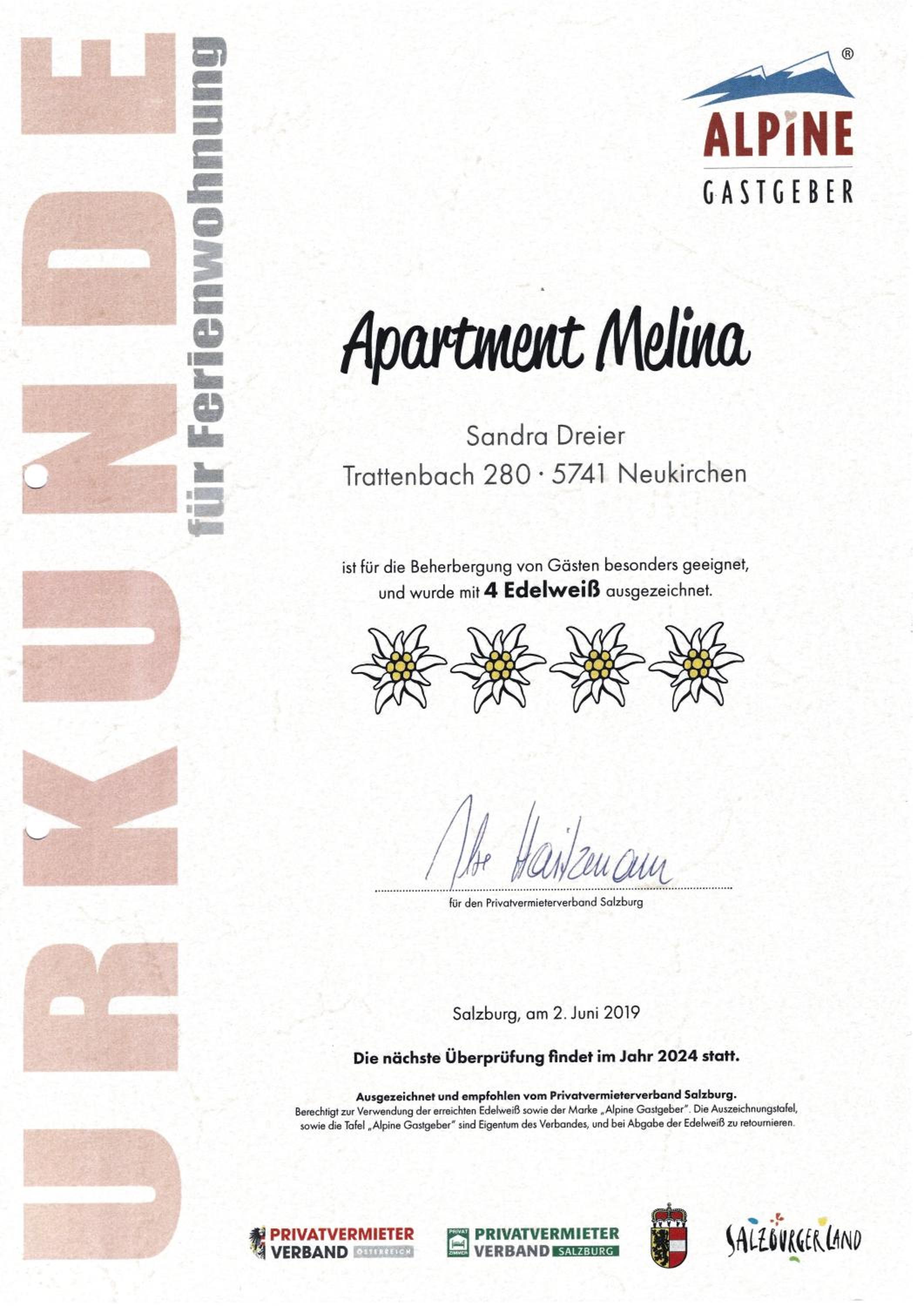 Apartment Melina