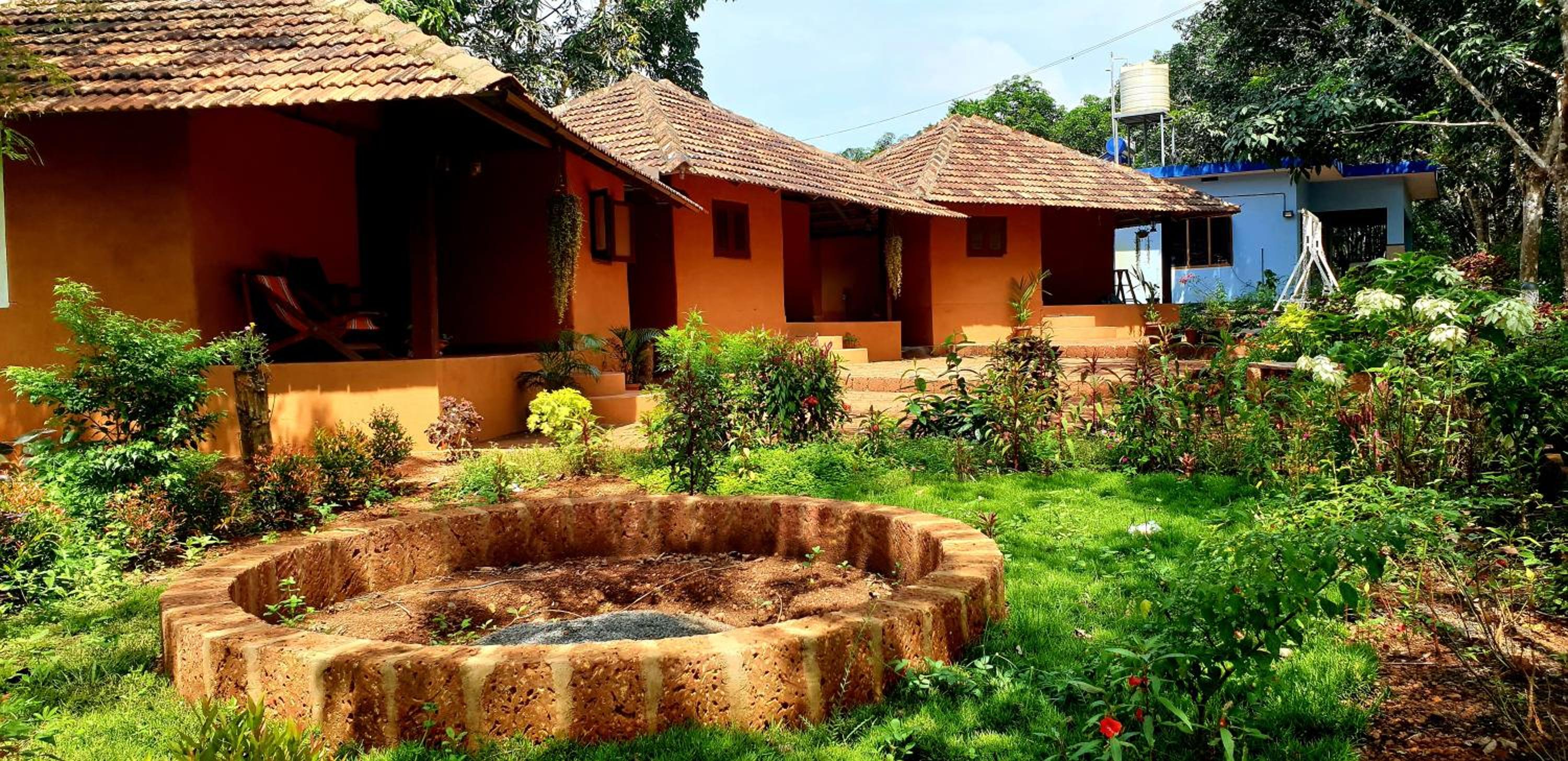 Kudil Mud Cottages, Cheemeni view 2