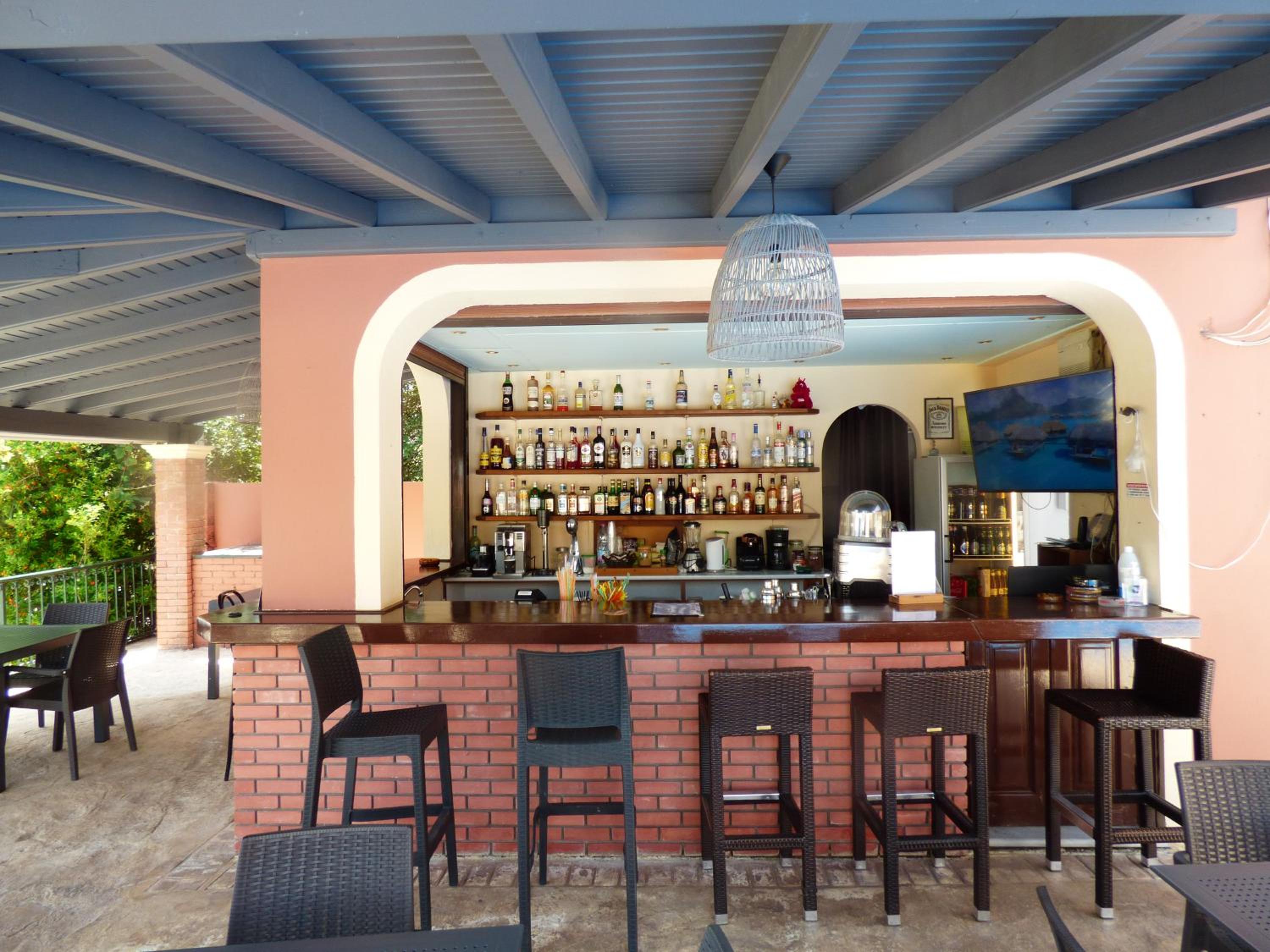 outdoor BBQ area