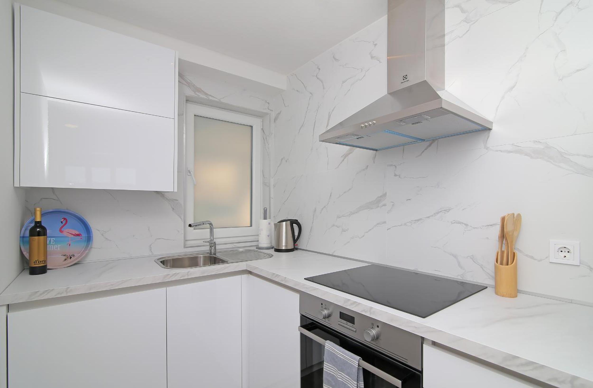 Seaside Apartment M Zaton 4 -SeaView and Parking view 2