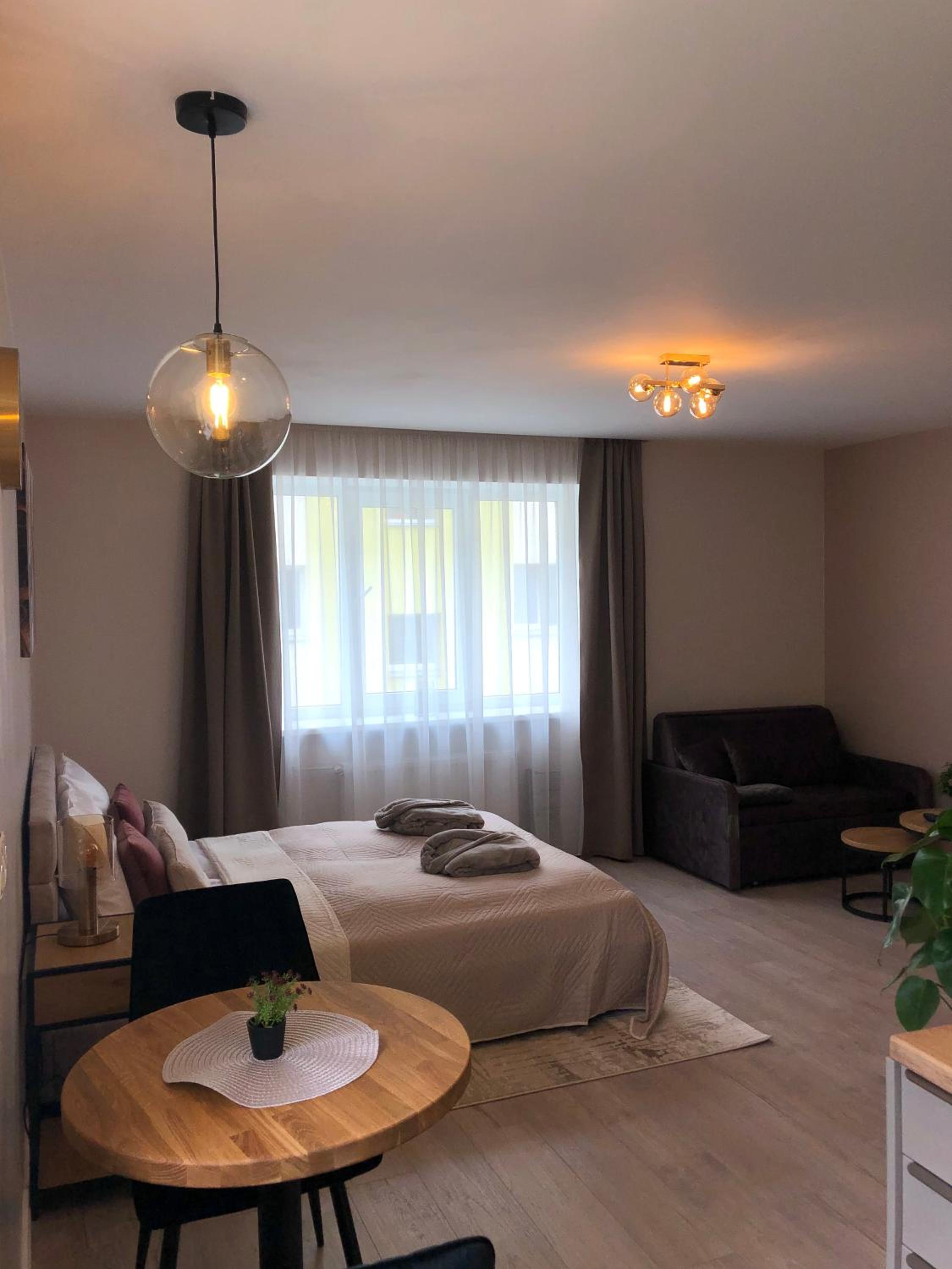 Modern studio apartment near the beach - 5 min walk view 2