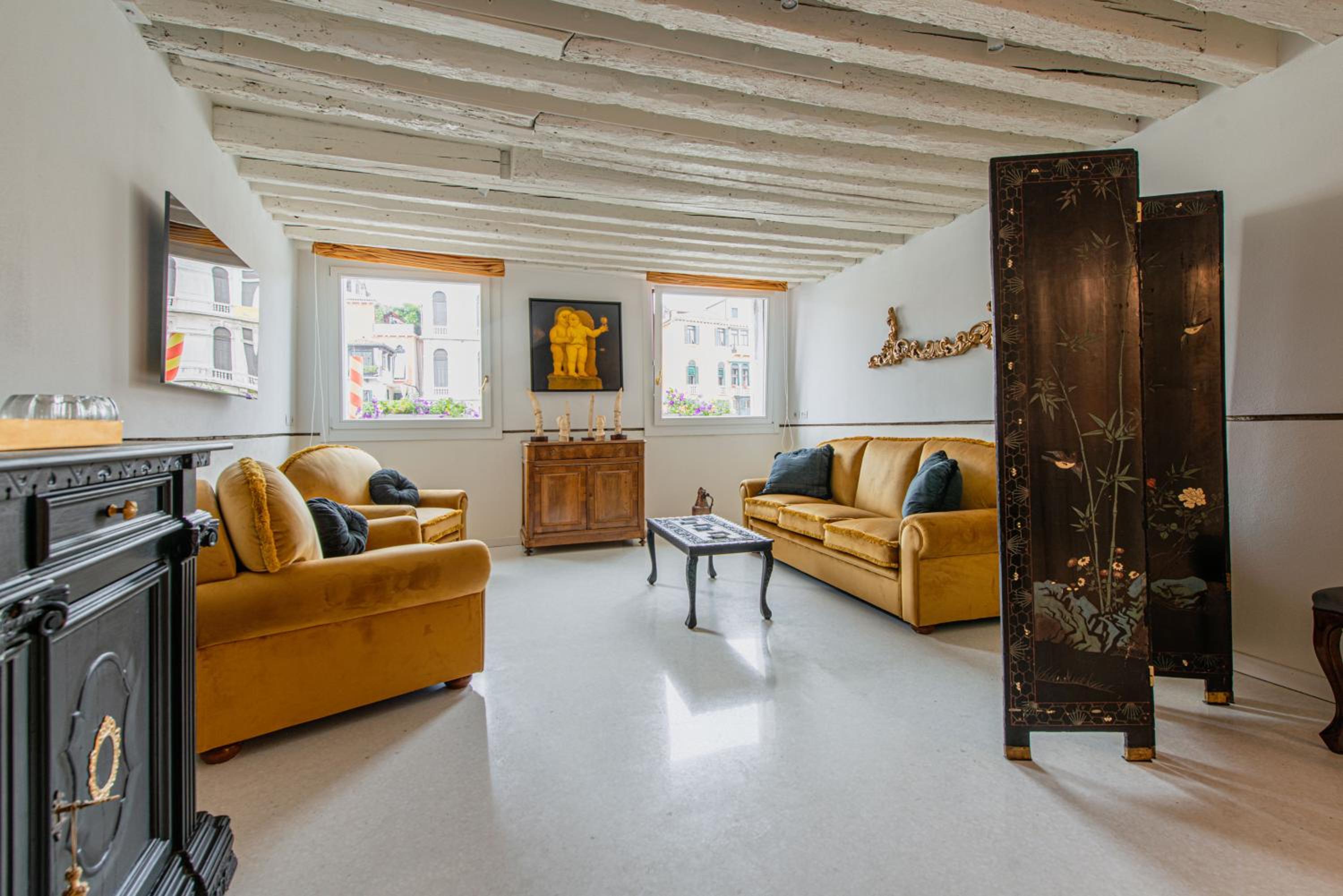 Luxury on the Gran Canal with wonderful view