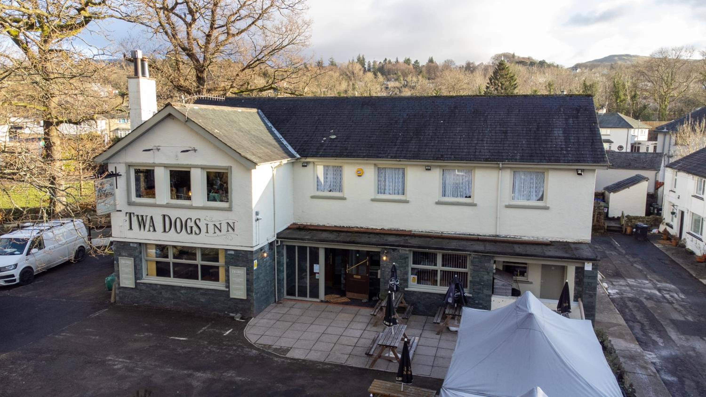 Twa Dogs Inn view 2