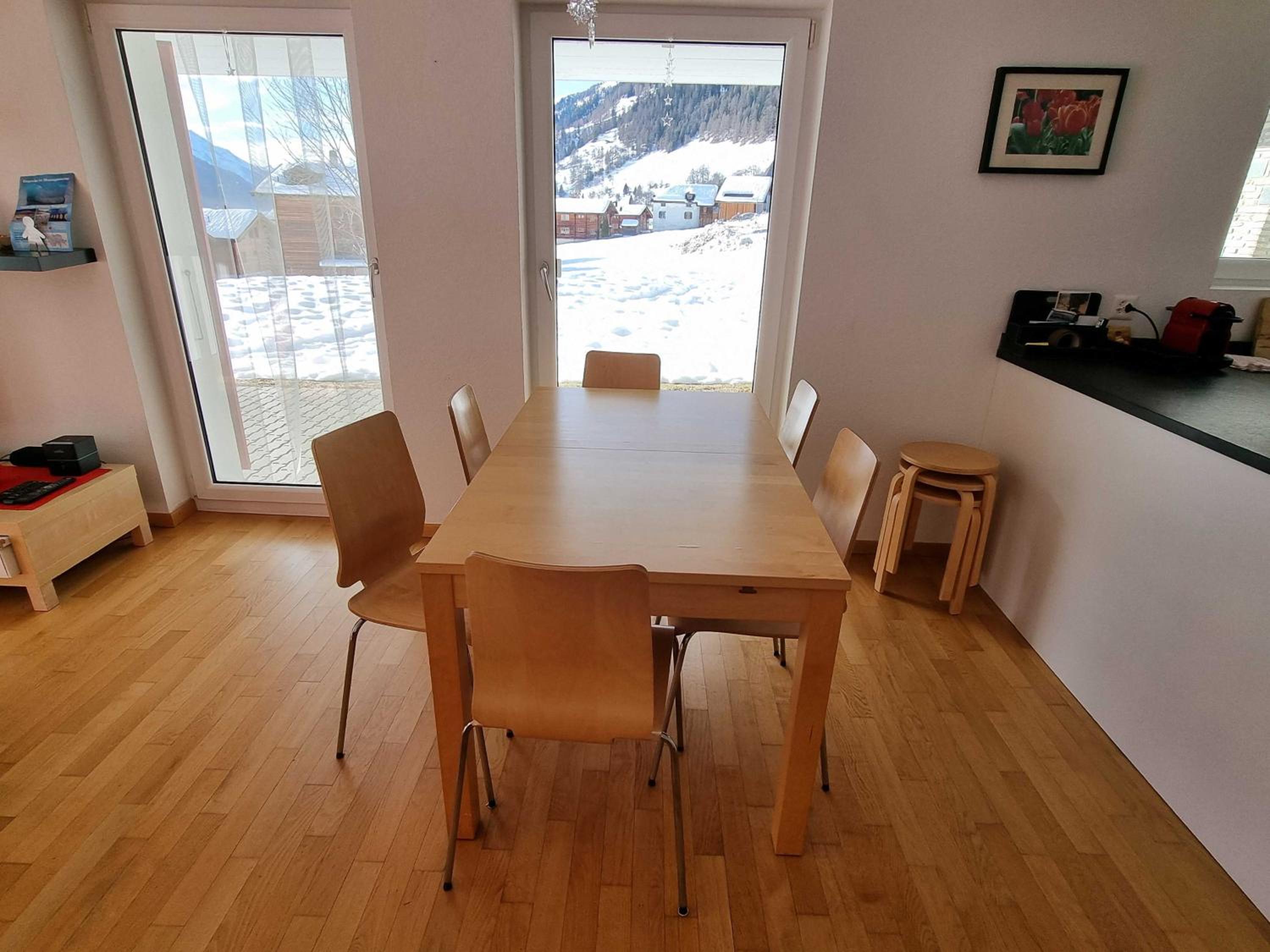 Modern and bright apartment opposite ski-lift