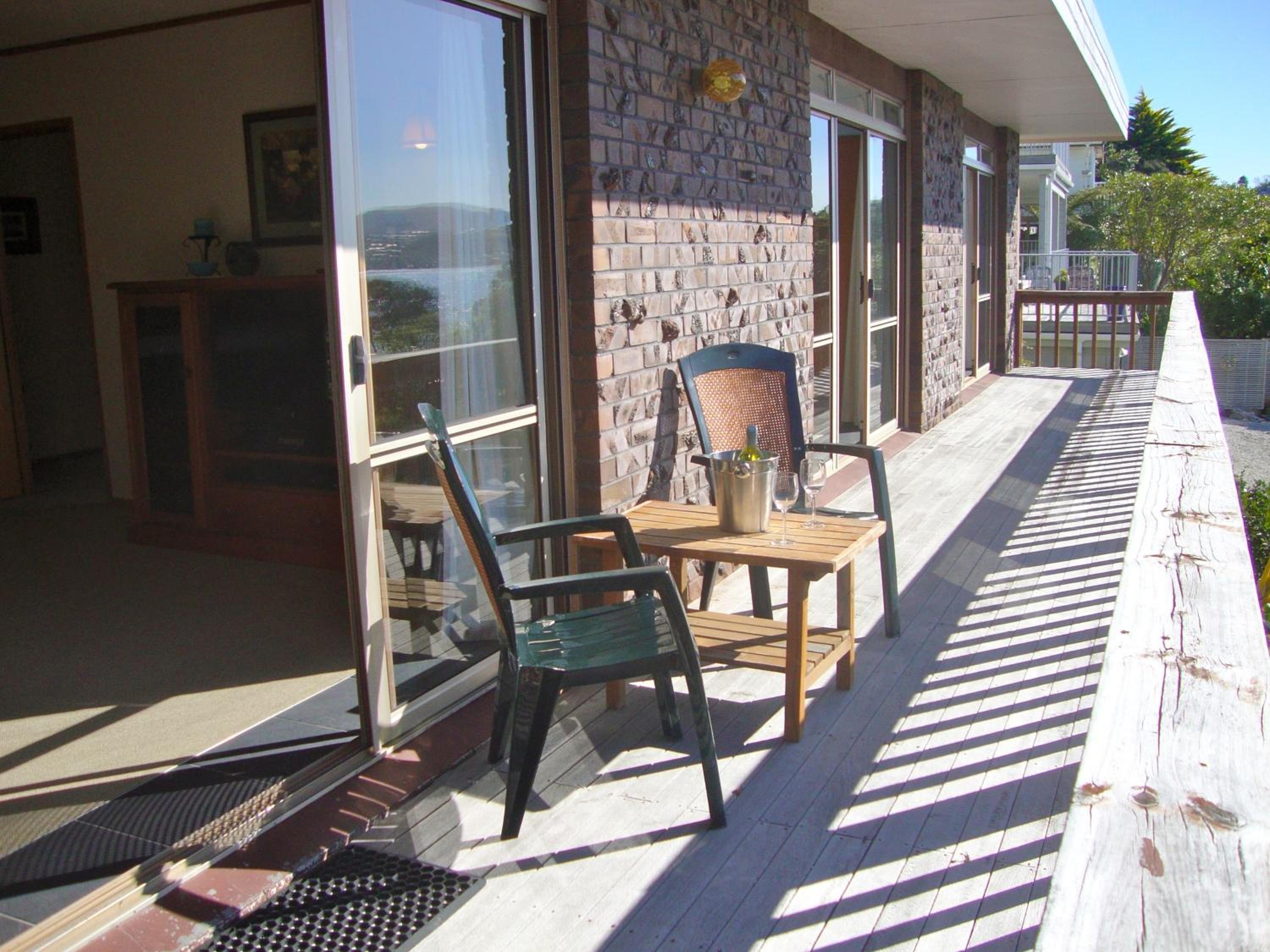 The Retreat - Front Beach Bach view 2