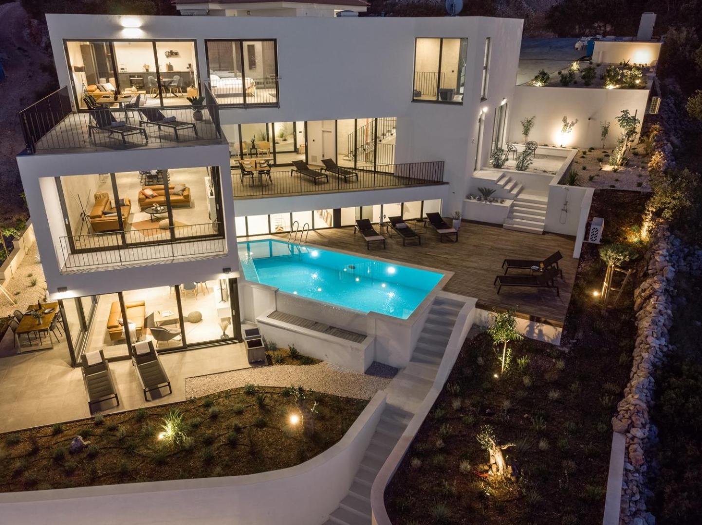 Luxury Seafront Villa Roots with private, heated pool, 5 en-suite bedrooms, enchanting sea views view 4