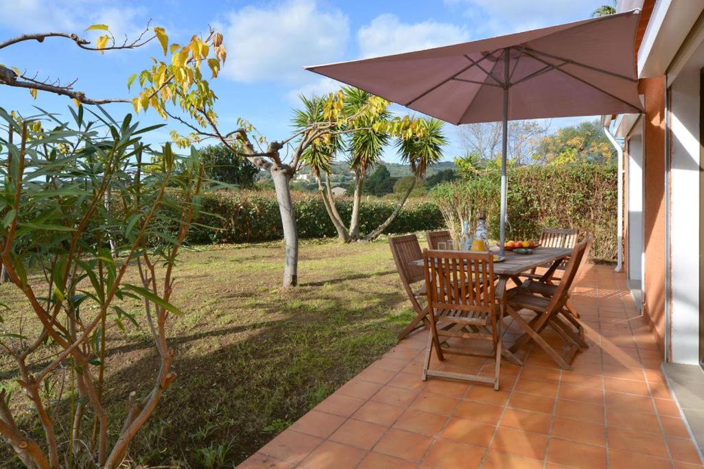 outdoor BBQ area