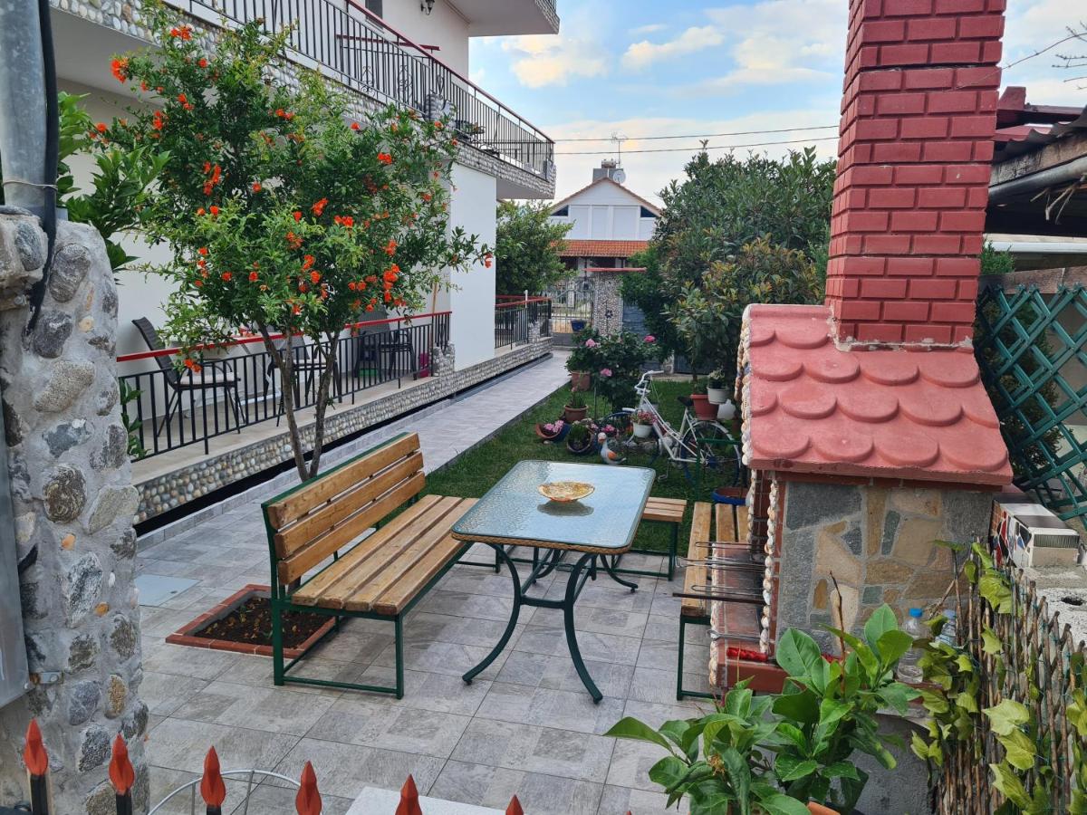 outdoor BBQ area